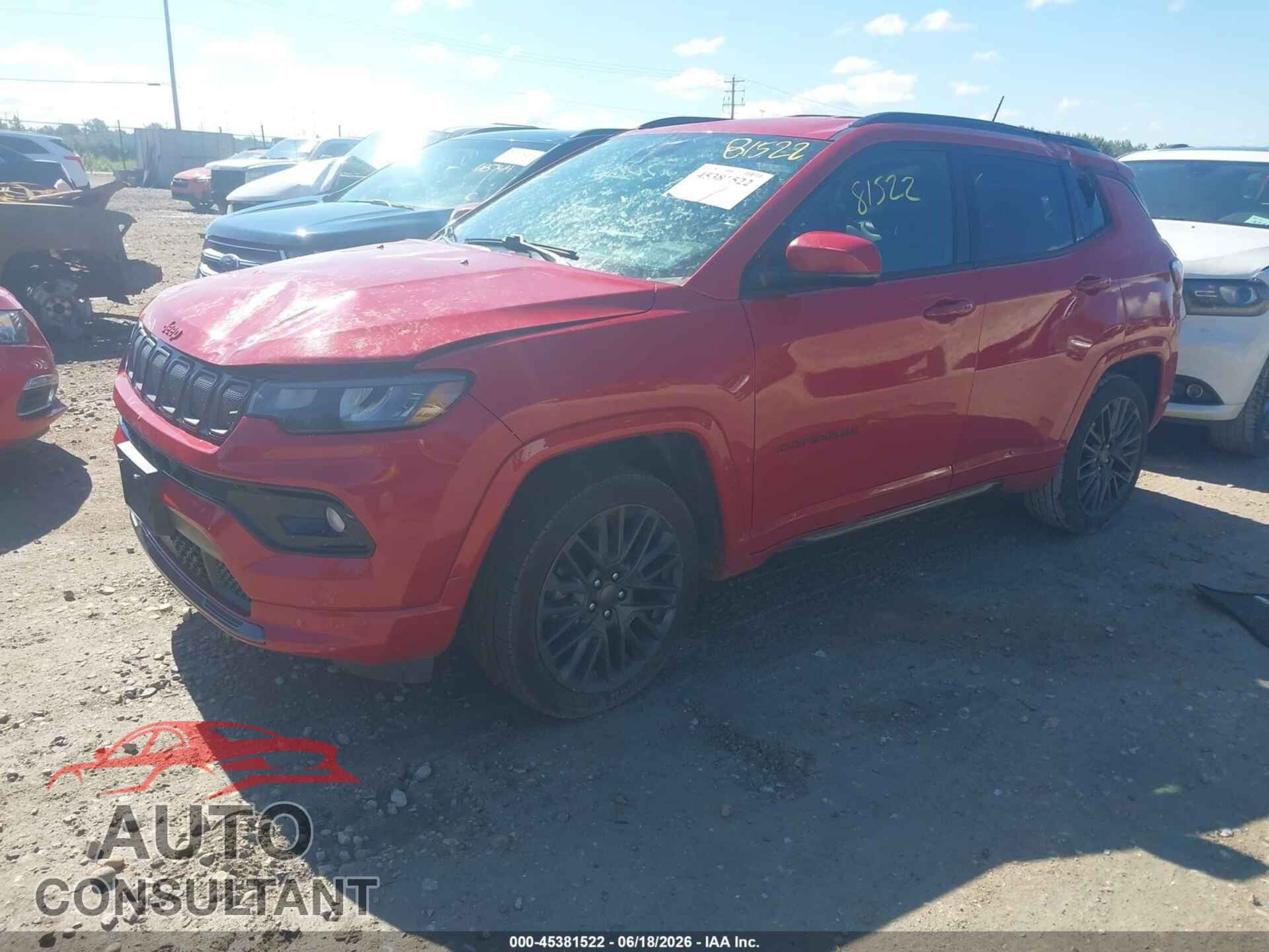 JEEP COMPASS 2022 - 3C4NJDCB8NT212470
