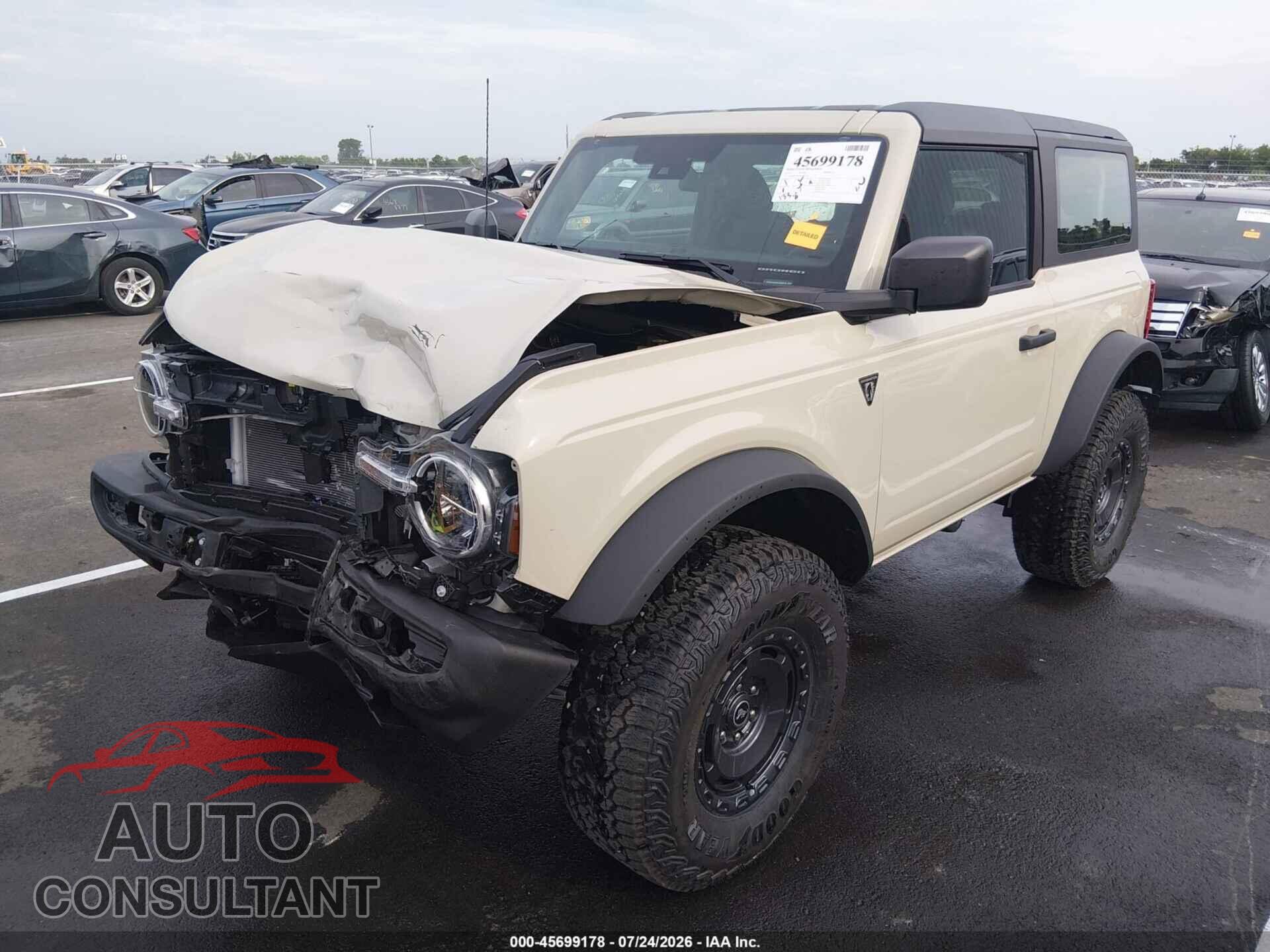 FORD BRONCO 2025 - 1FMDE6AH6SLB80348