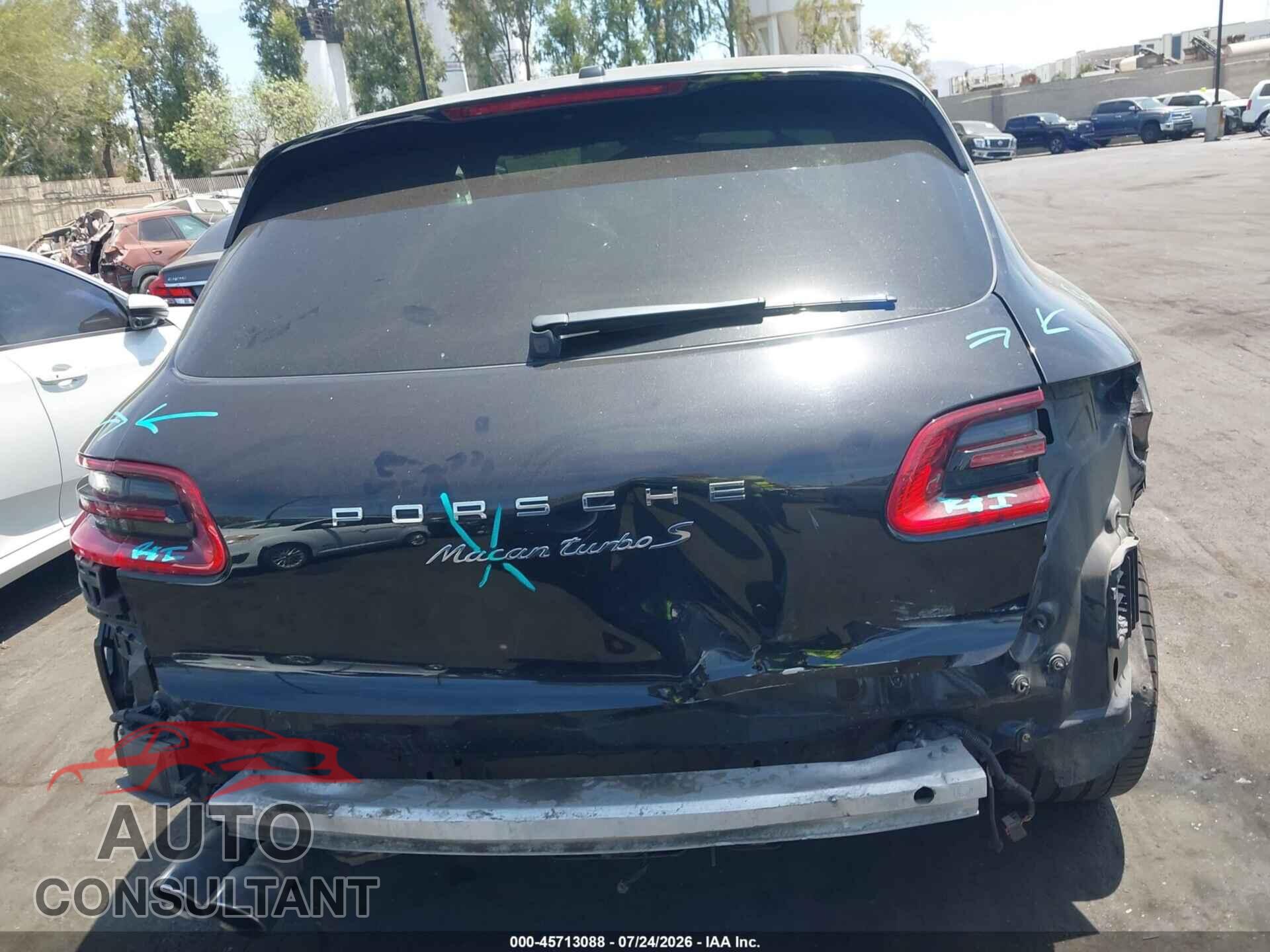 PORSCHE MACAN 2017 - WP1AF2A57HLB62063
