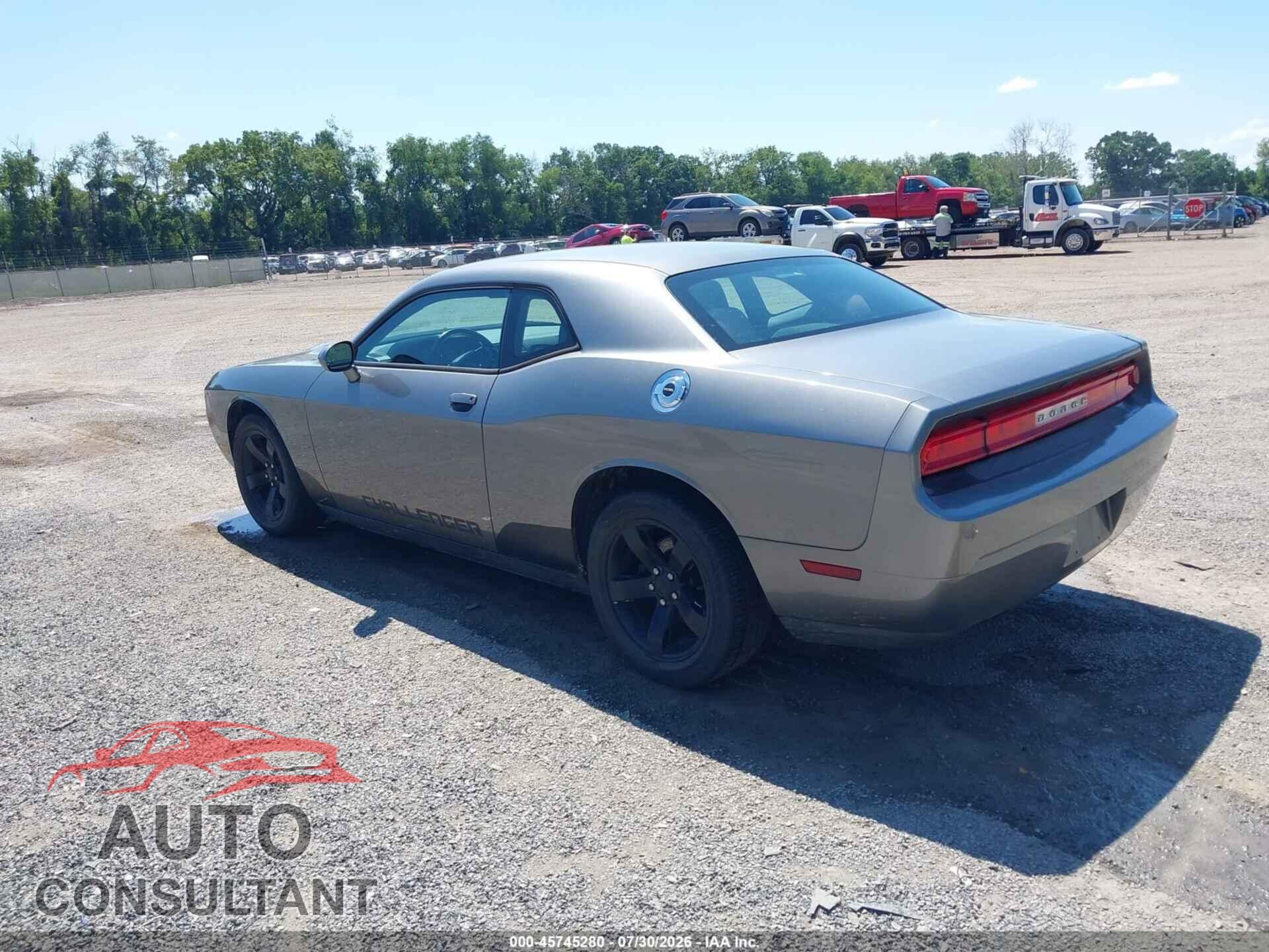 DODGE CHALLENGER 2012 - 2C3CDYAG8CH258007