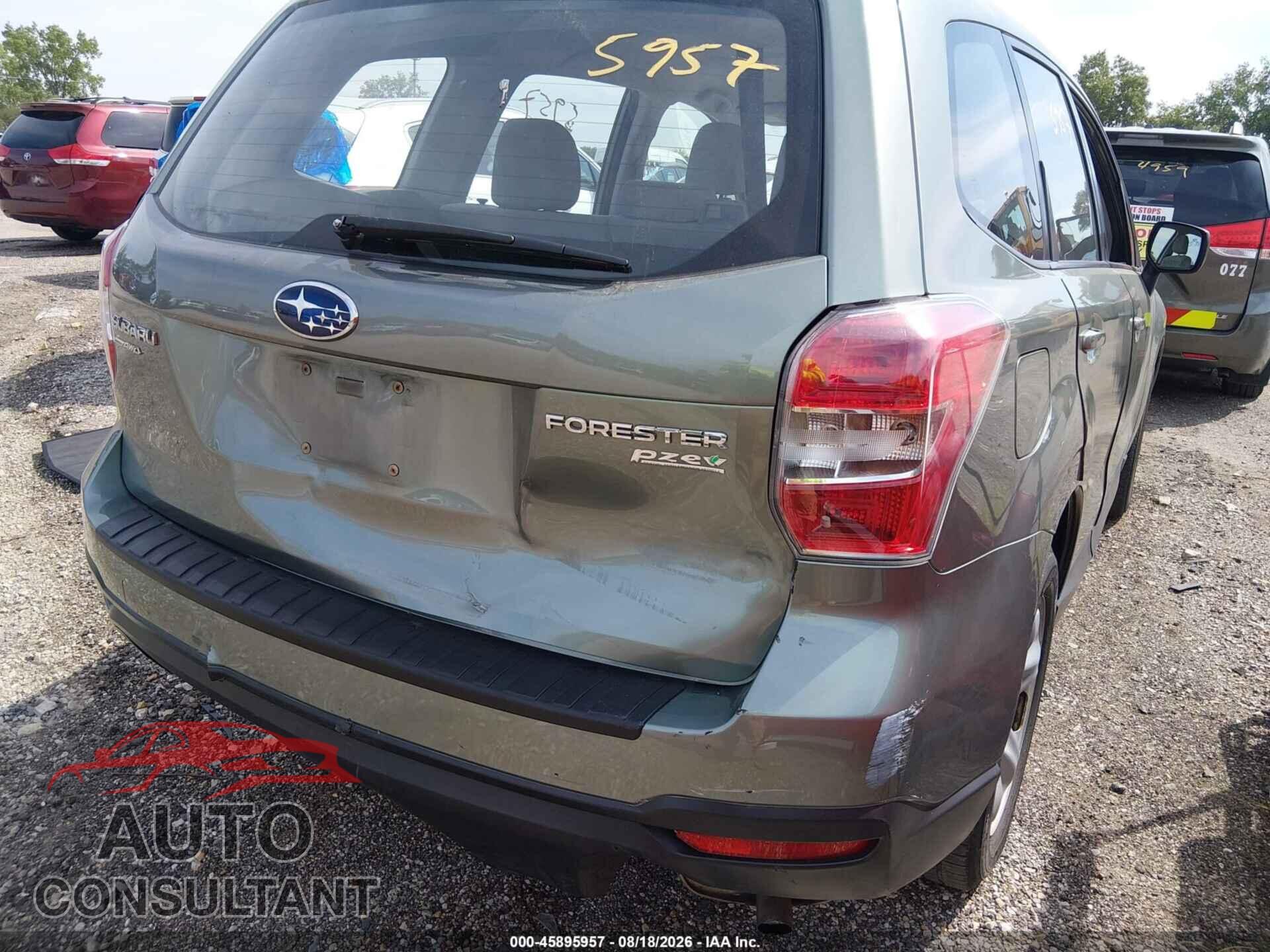 SUBARU FORESTER 2014 - JF2SJAAC0EH479700