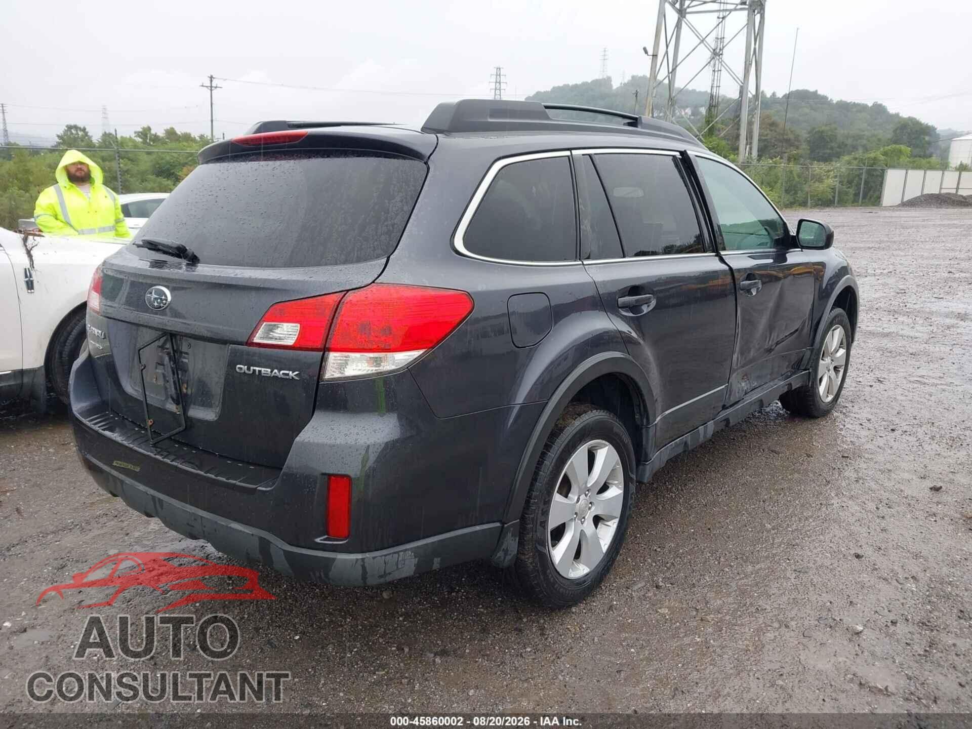 SUBARU OUTBACK 2012 - 4S4BRBCC8C3295055