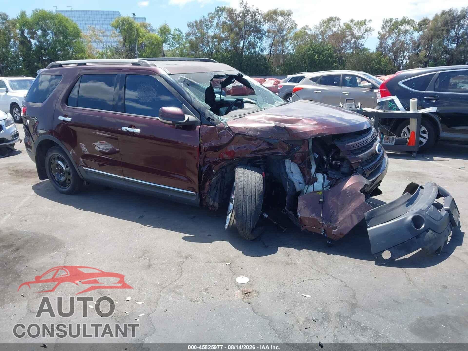 FORD EXPLORER 2012 - 1FMHK7F86CGA48287