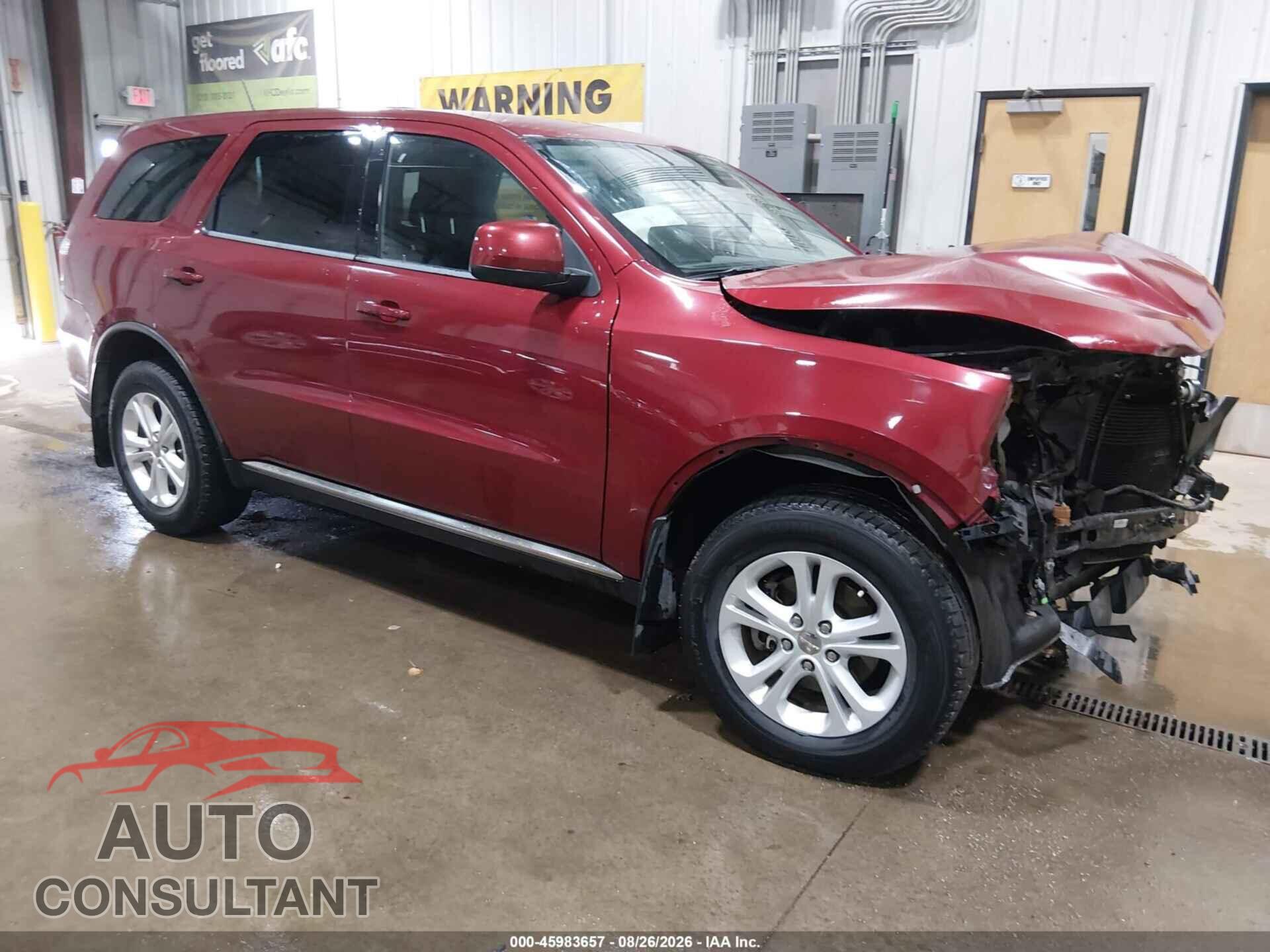 DODGE DURANGO 2013 - 1C4RDJAG7DC535523