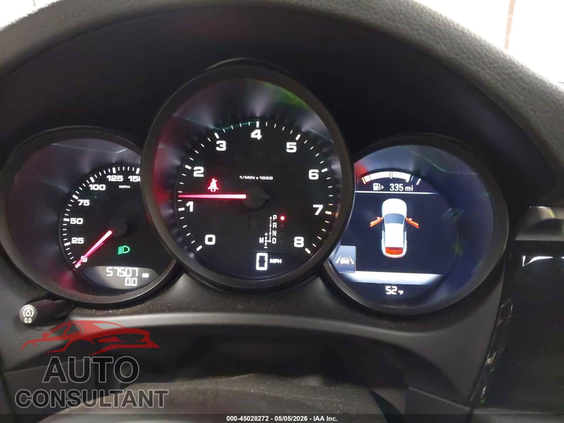 PORSCHE MACAN 2018 - WP1AA2A55JLB21404