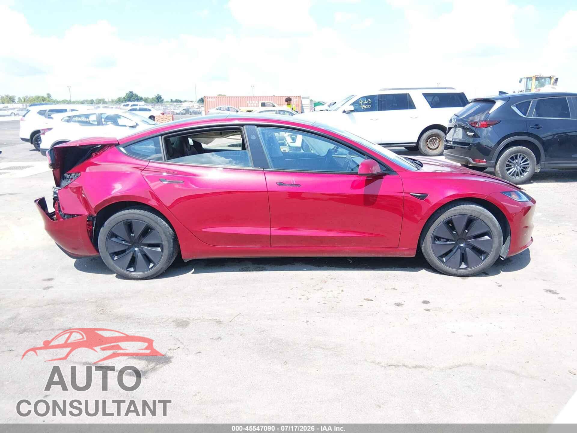 TESLA MODEL 3 2024 - 5YJ3E1EB0RF732691