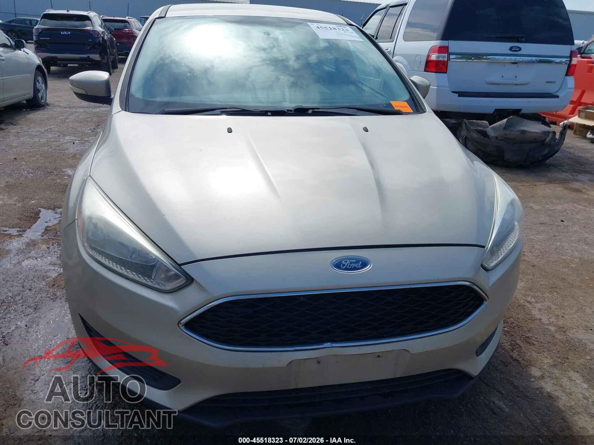 FORD FOCUS 2017 - 1FADP3F25HL329722
