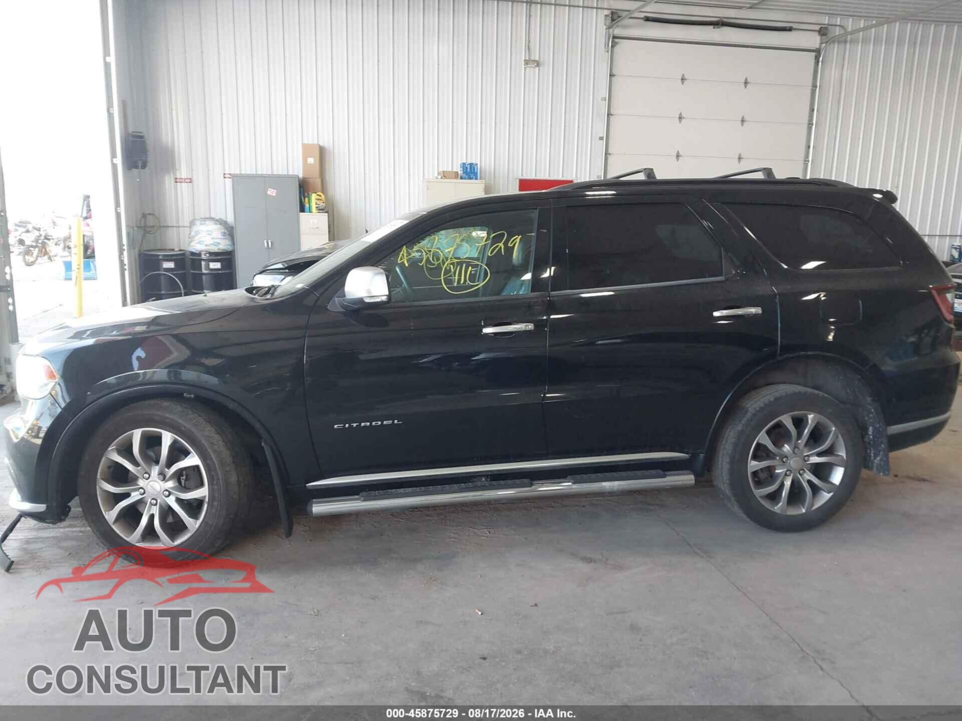 DODGE DURANGO 2017 - 1C4SDJET9HC881054
