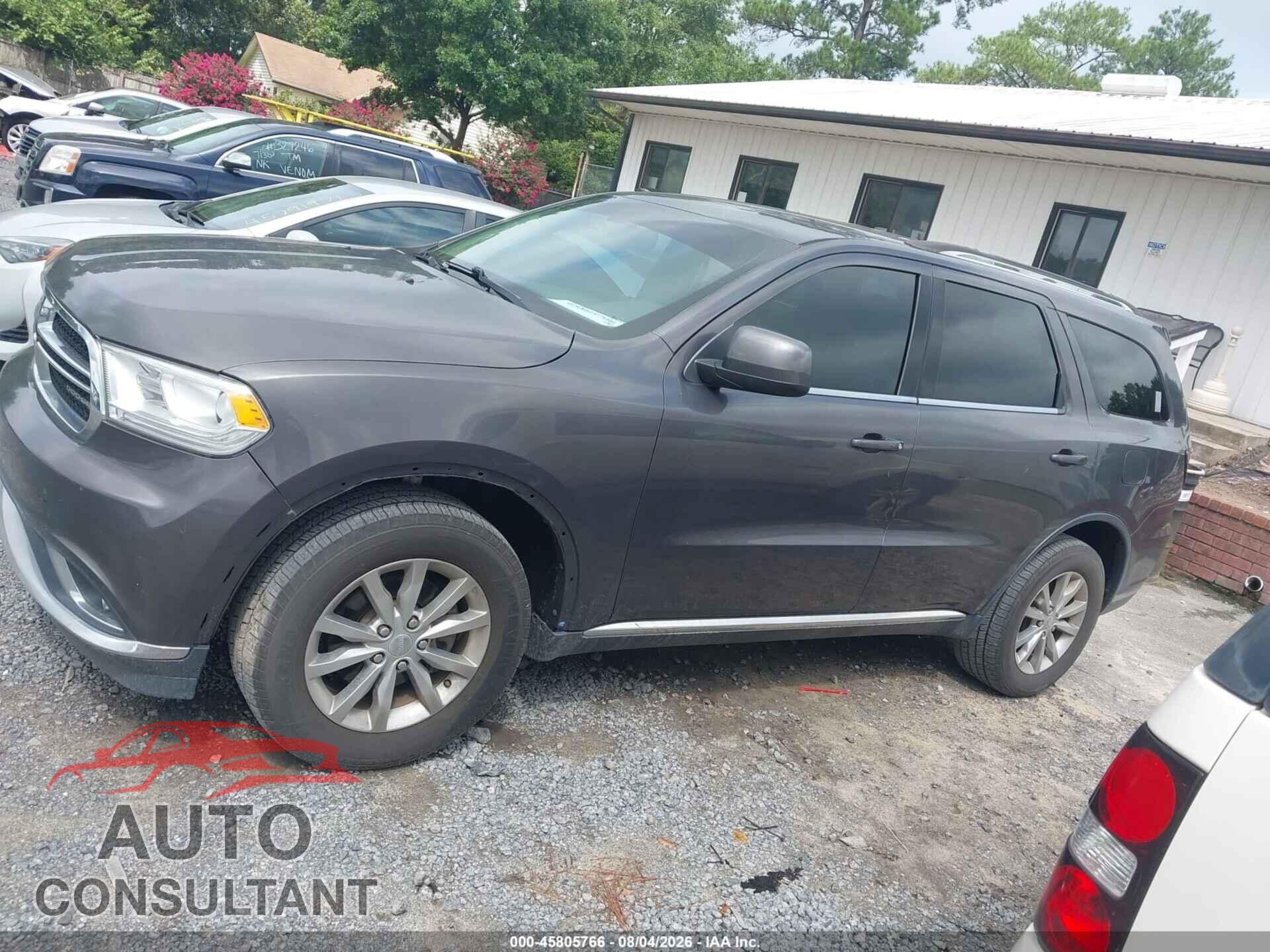 DODGE DURANGO 2017 - 1C4RDJAG0HC857538