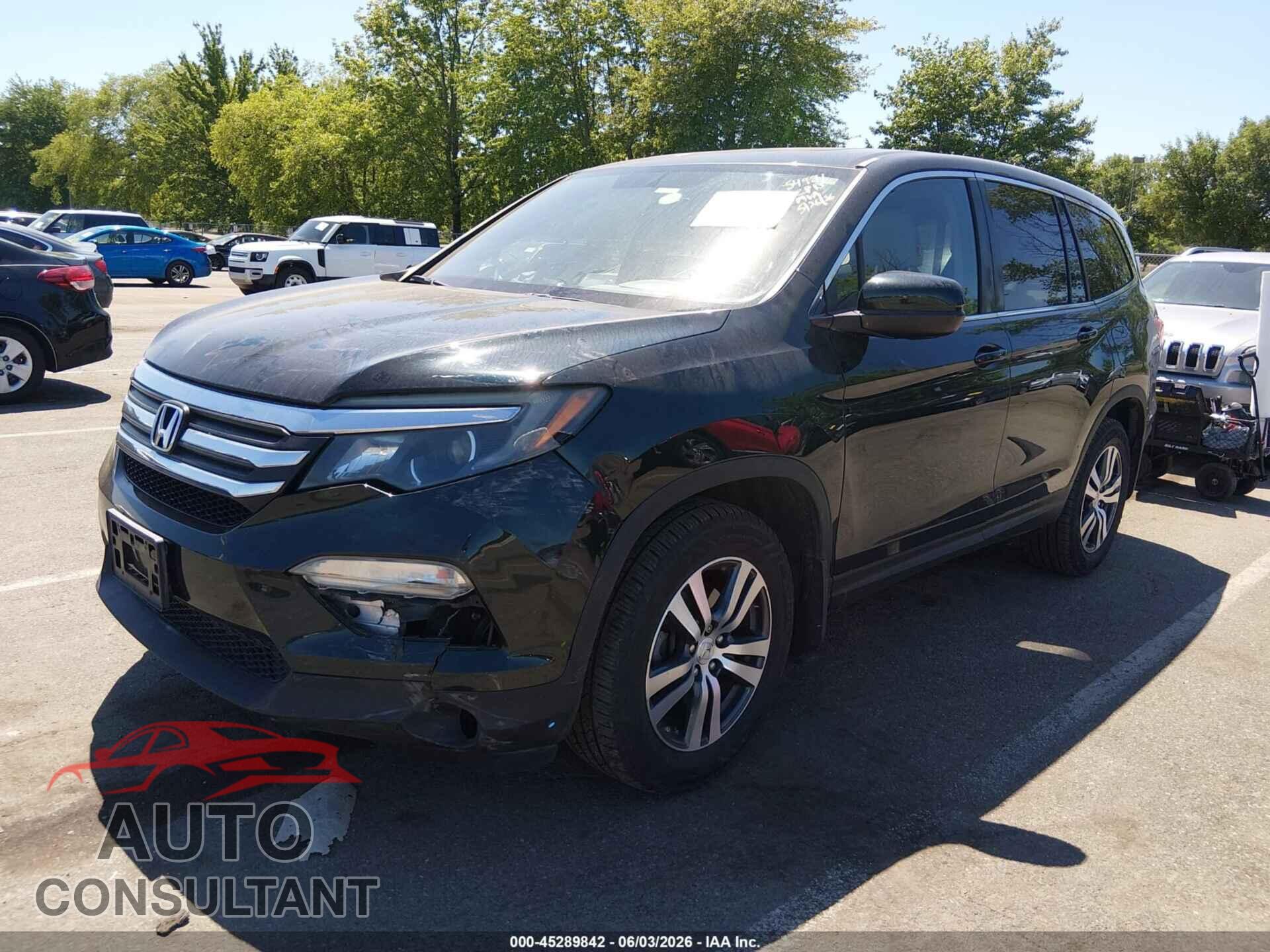 HONDA PILOT 2016 - 5FNYF6H5XGB020028