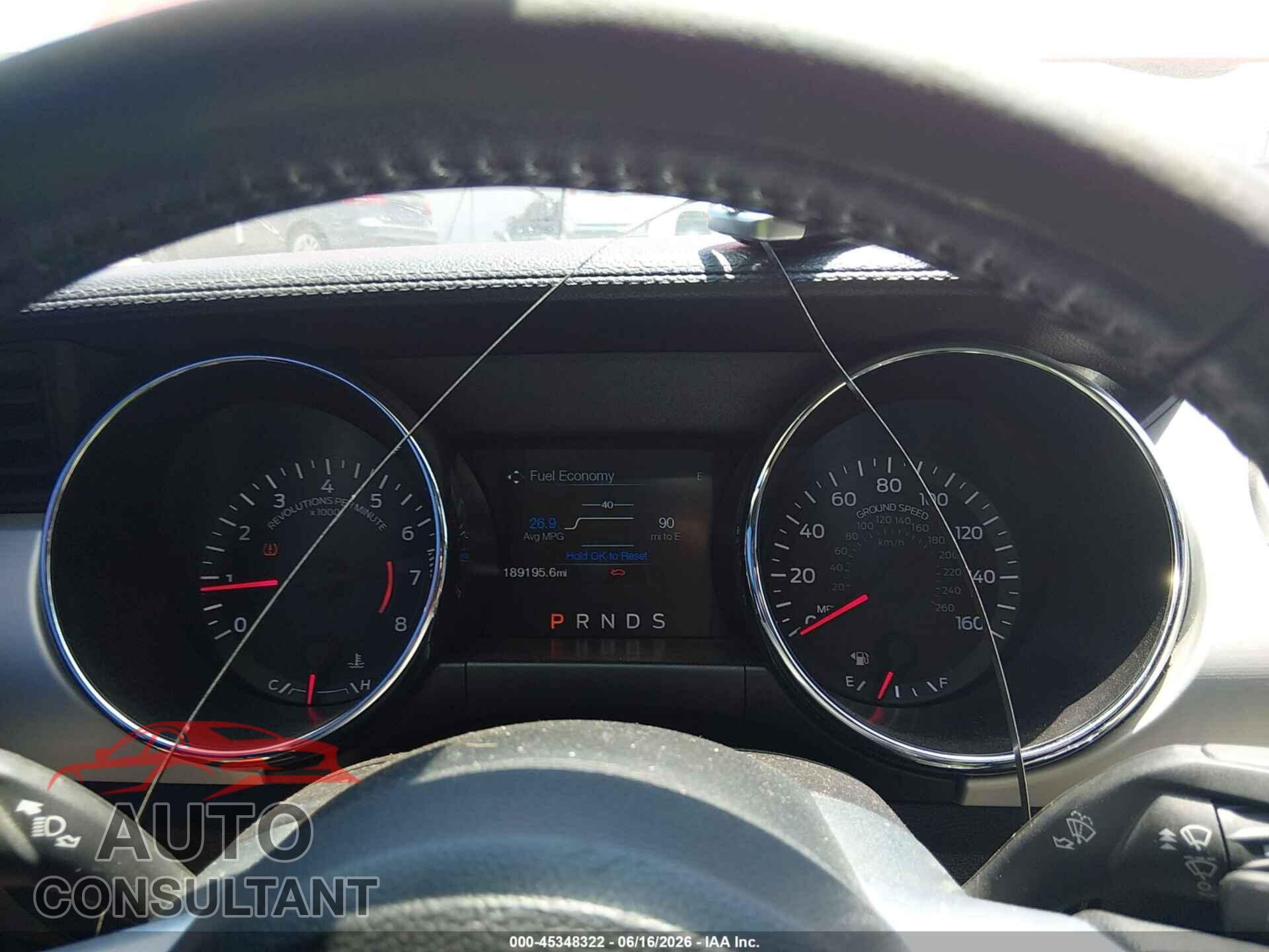 FORD MUSTANG 2017 - 1FA6P8TH6H5281909