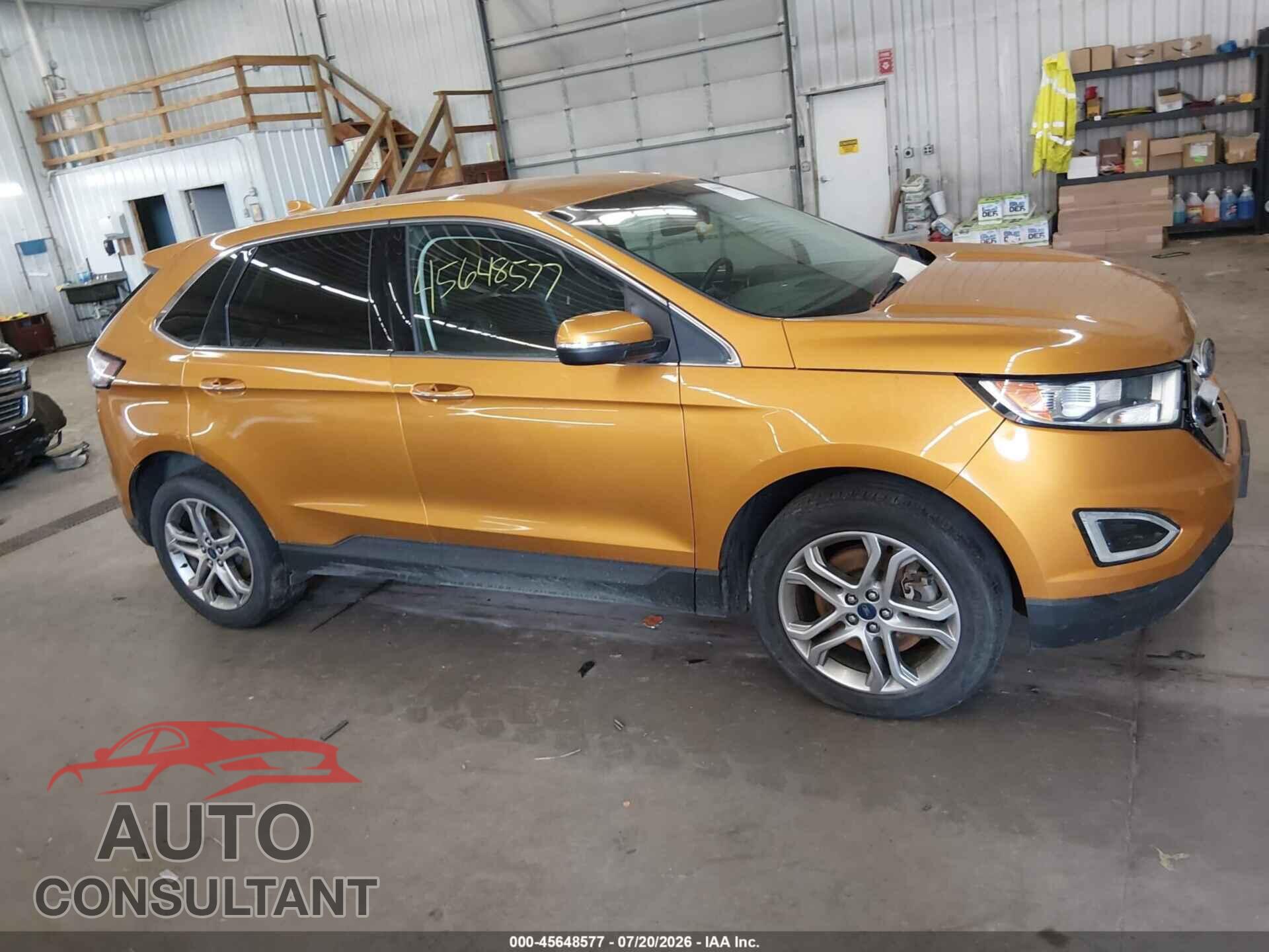 FORD EDGE 2016 - 2FMPK4K8XGBB13008
