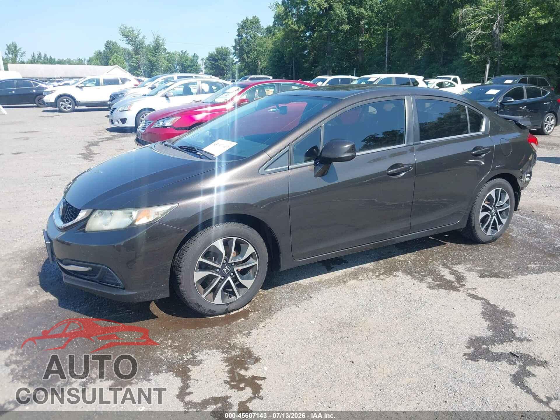 HONDA CIVIC 2013 - 19XFB2F84DE012808