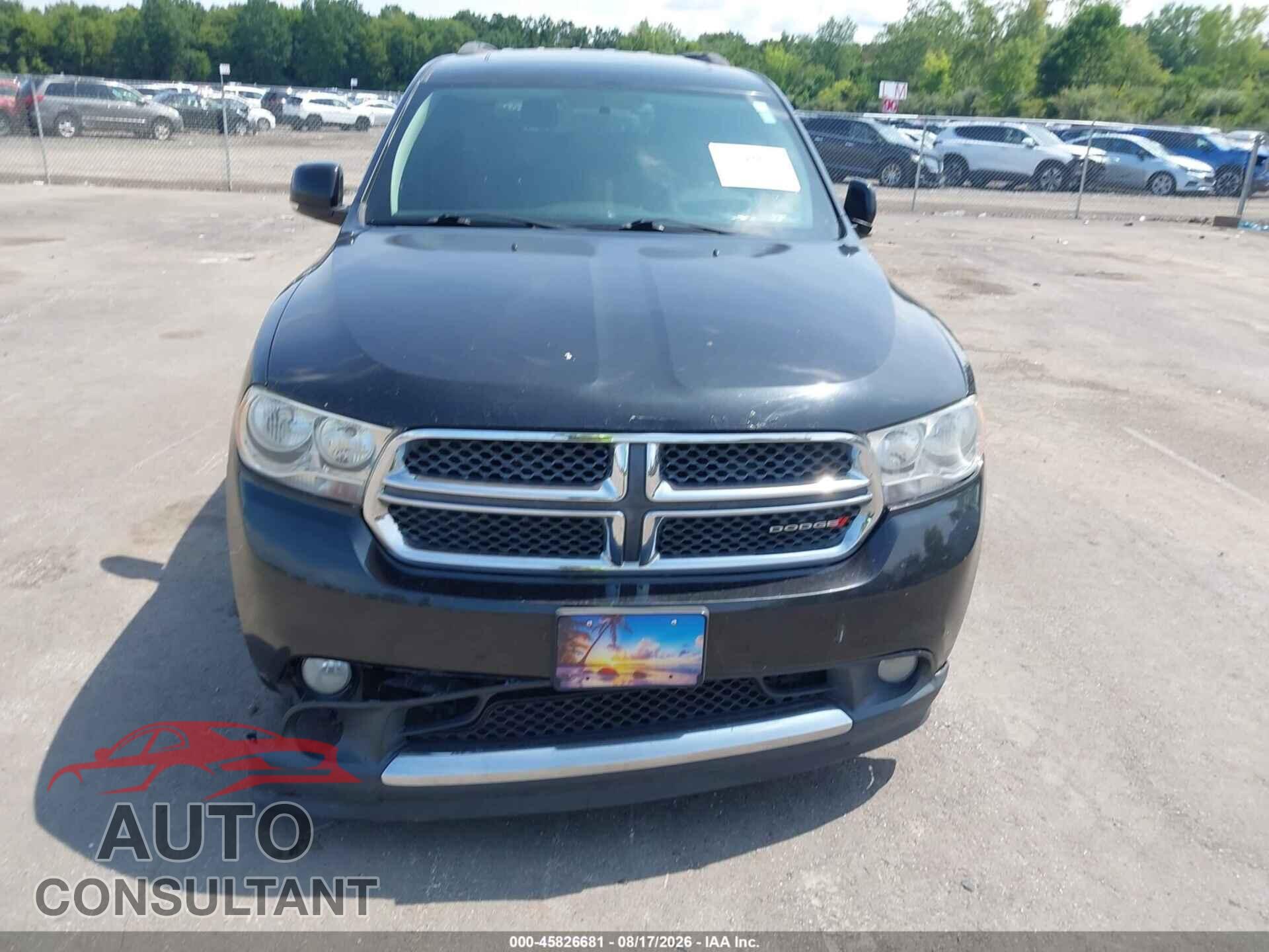 DODGE DURANGO 2013 - 1C4RDJDG5DC509580