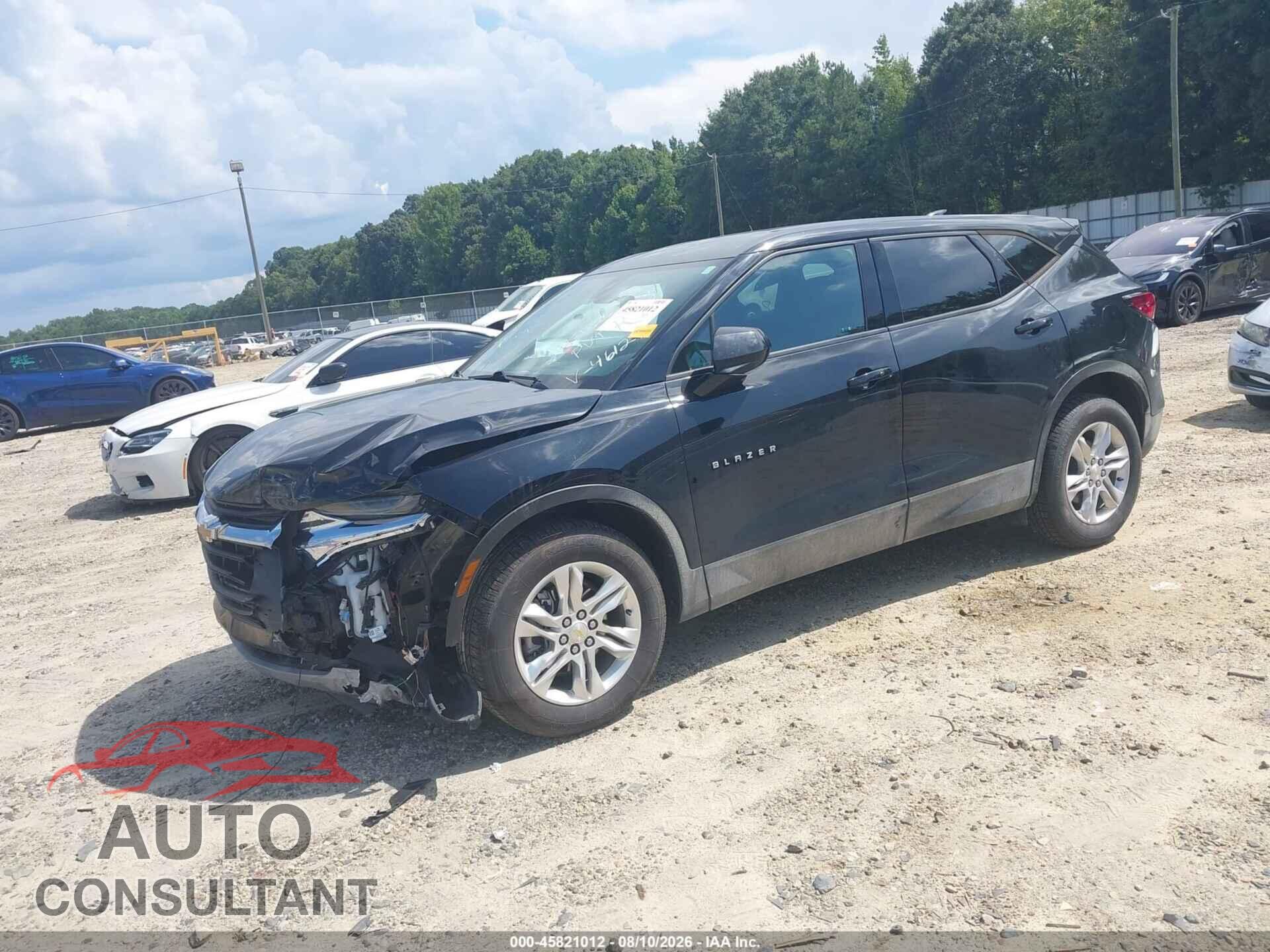 CHEVROLET BLAZER 2021 - 3GNKBCRS2MS584612