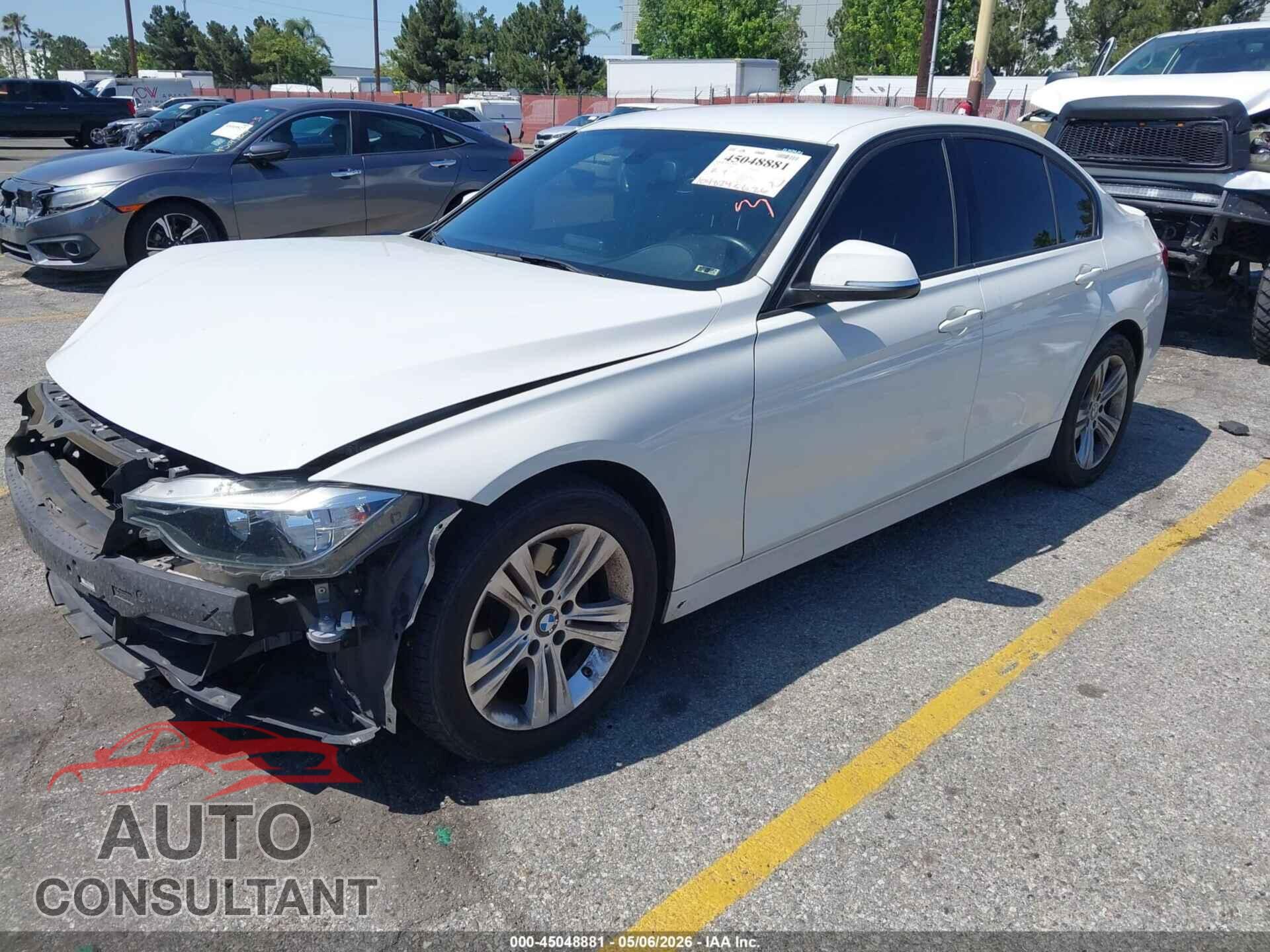 BMW 3 SERIES 2016 - WBA8E9C59GK648237