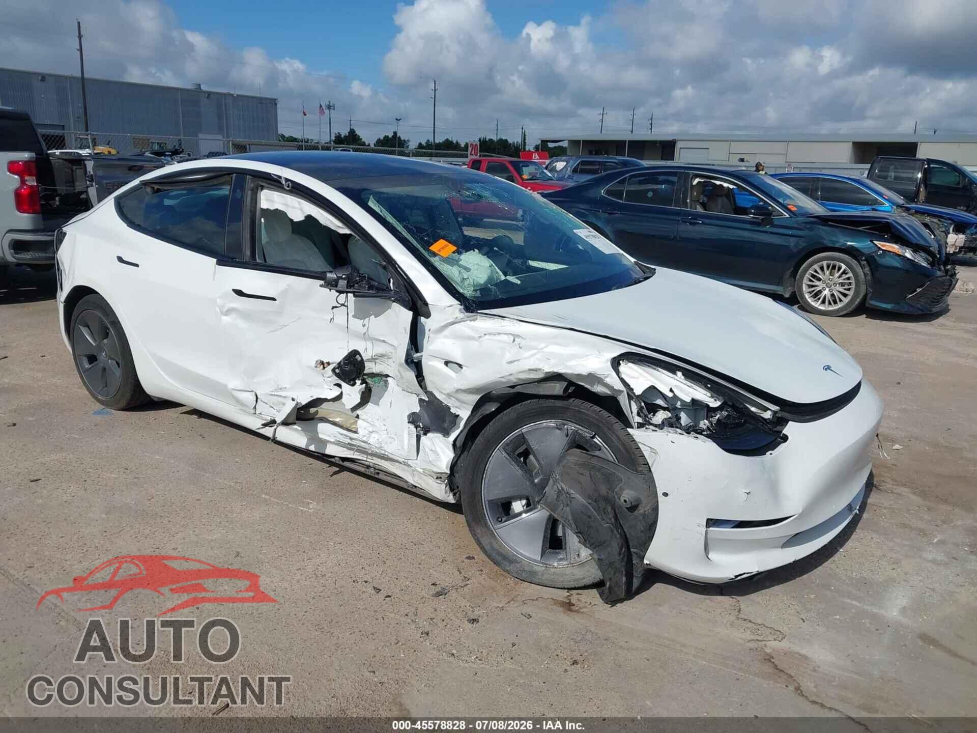 TESLA MODEL 3 2022 - 5YJ3E1EA2NF355119