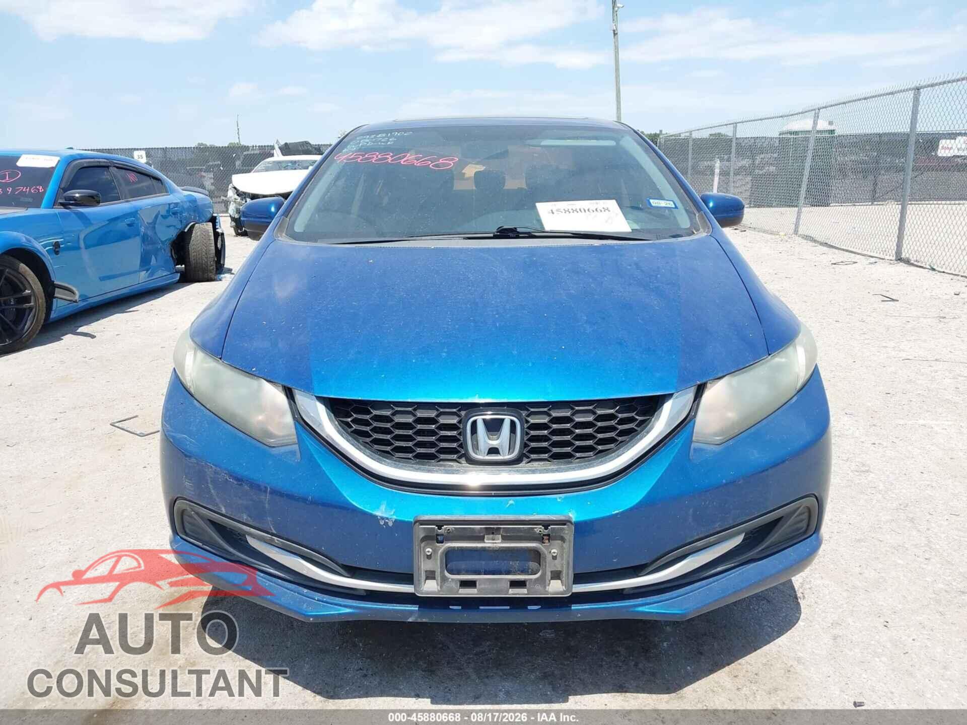 HONDA CIVIC 2014 - 19XFB2F8XEE079818