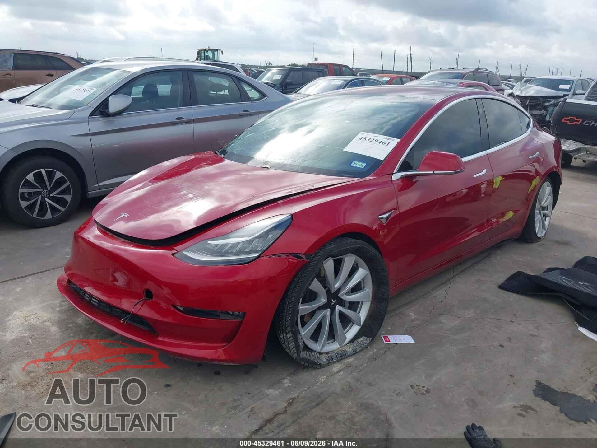 TESLA MODEL 3 2018 - 5YJ3E1EA5JF018132