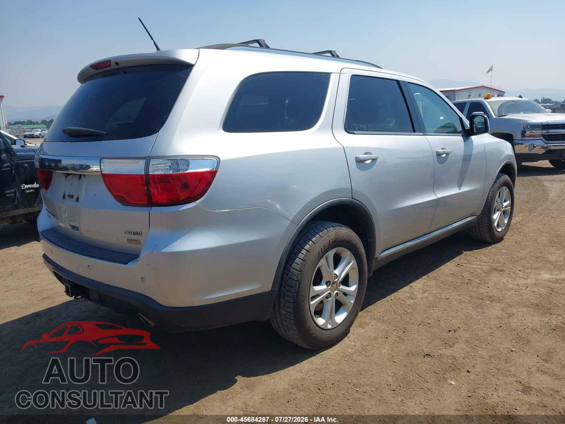 DODGE DURANGO 2012 - 1C4RDJDG2CC152941