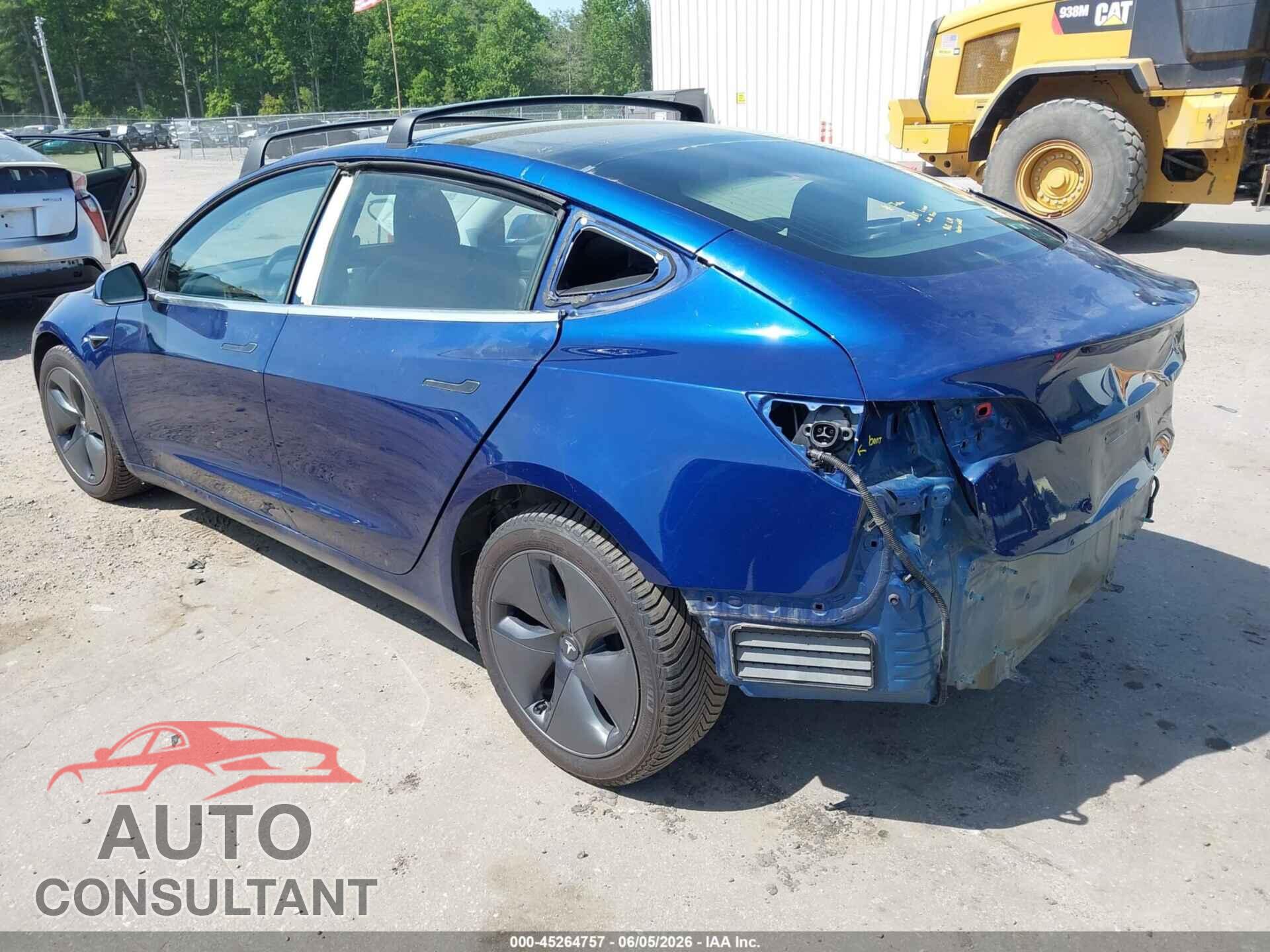 TESLA MODEL 3 2019 - 5YJ3E1EB8KF497561