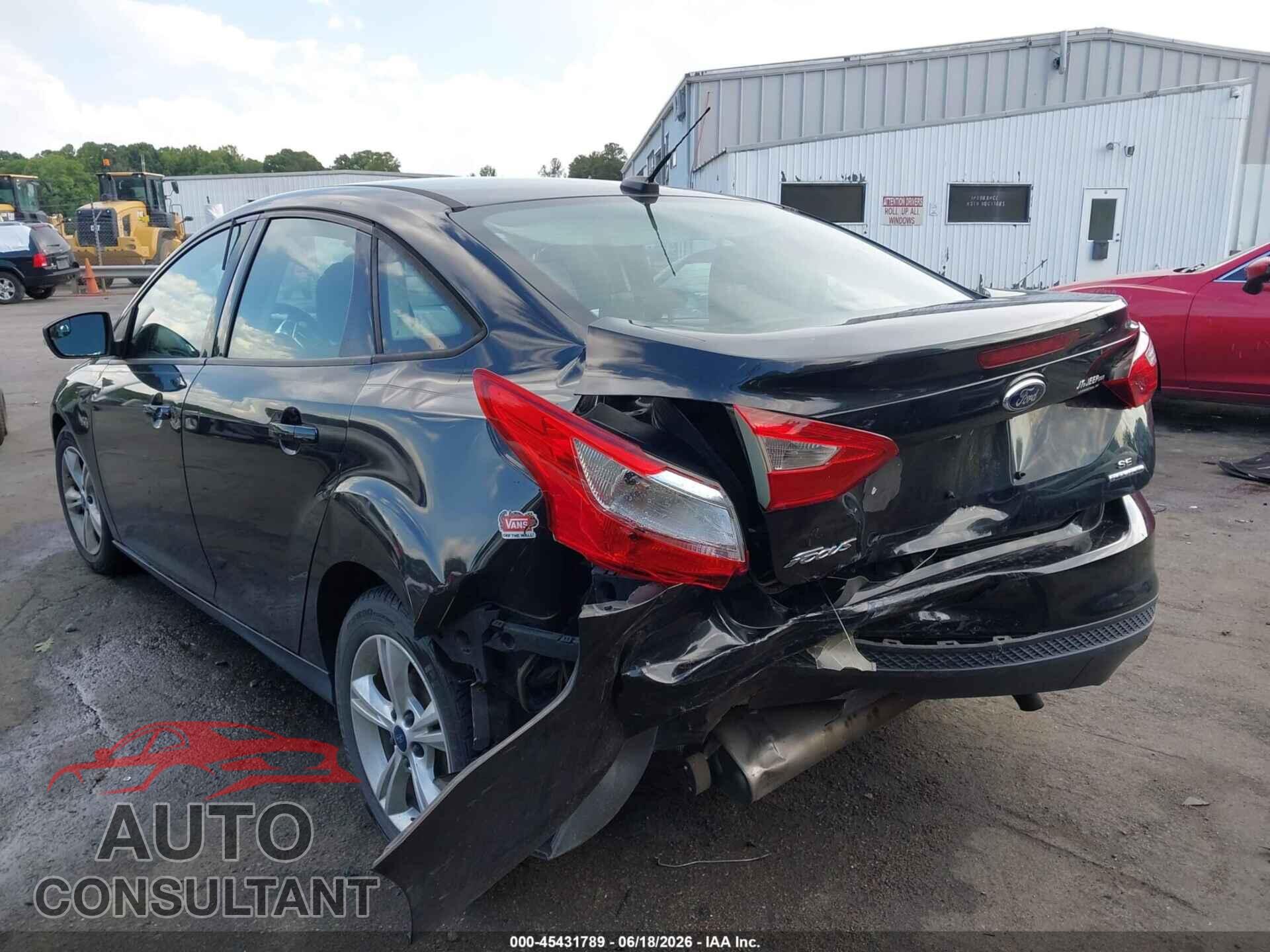 FORD FOCUS 2013 - 1FADP3F22DL199893