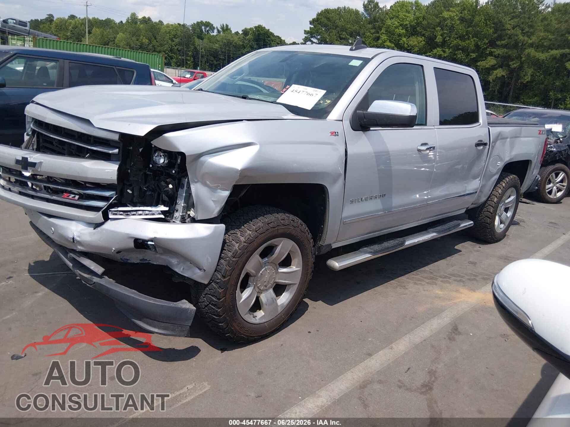 CHEVROLET SILVERADO 1500 2018 - 3GCUKSEC9JG210636