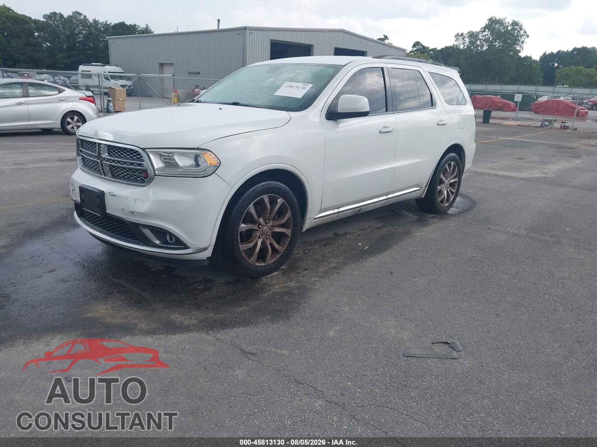 DODGE DURANGO 2017 - 1C4RDHAGXHC762073