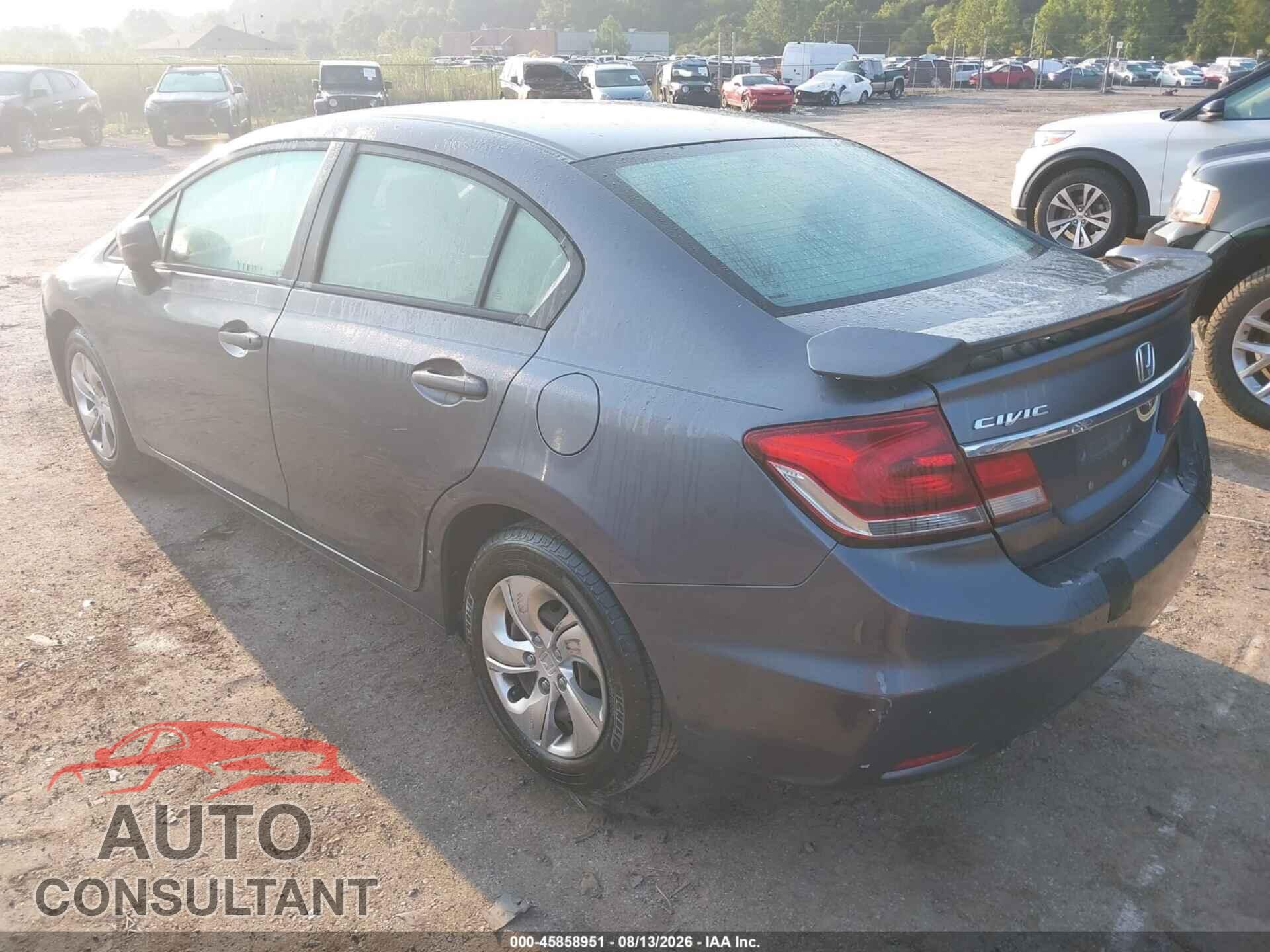 HONDA CIVIC 2015 - 2HGFB2F54FH562802