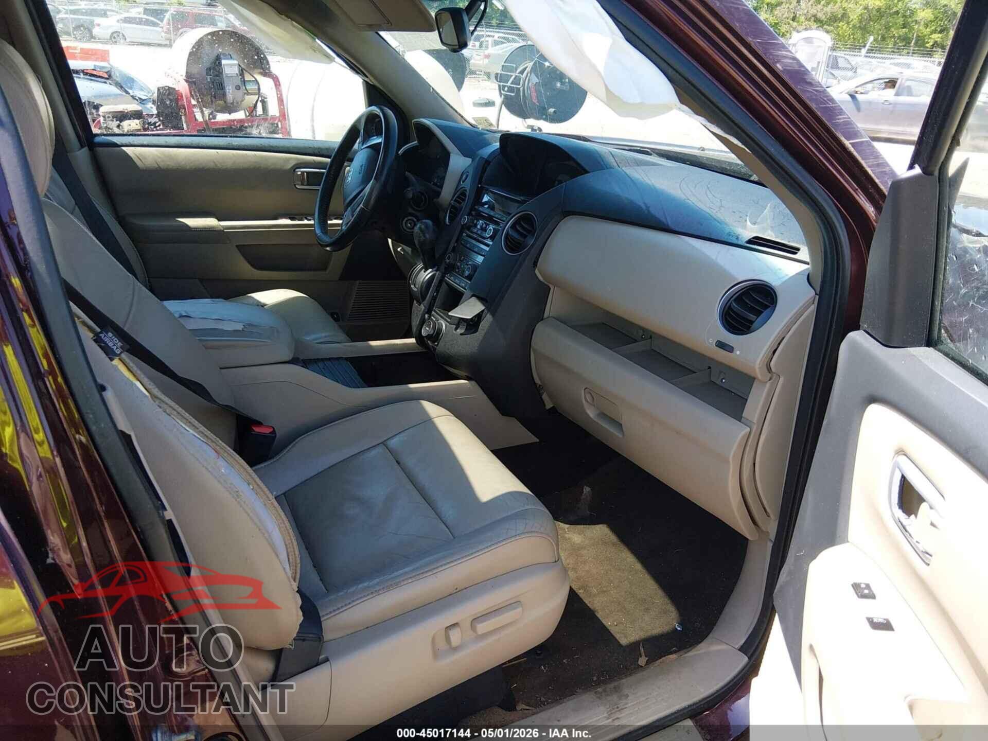 HONDA PILOT 2013 - 5FNYF3H98DB034362