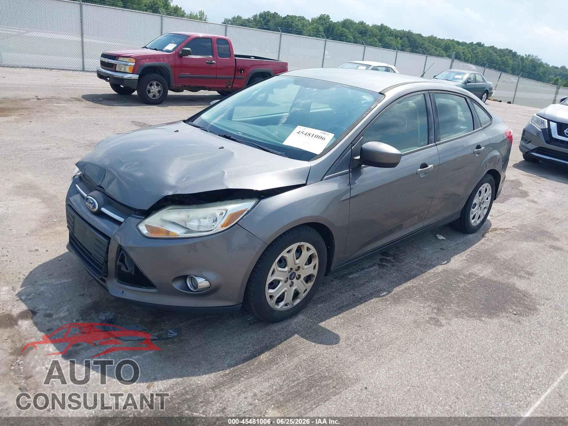 FORD FOCUS 2012 - 1FAHP3F20CL319643