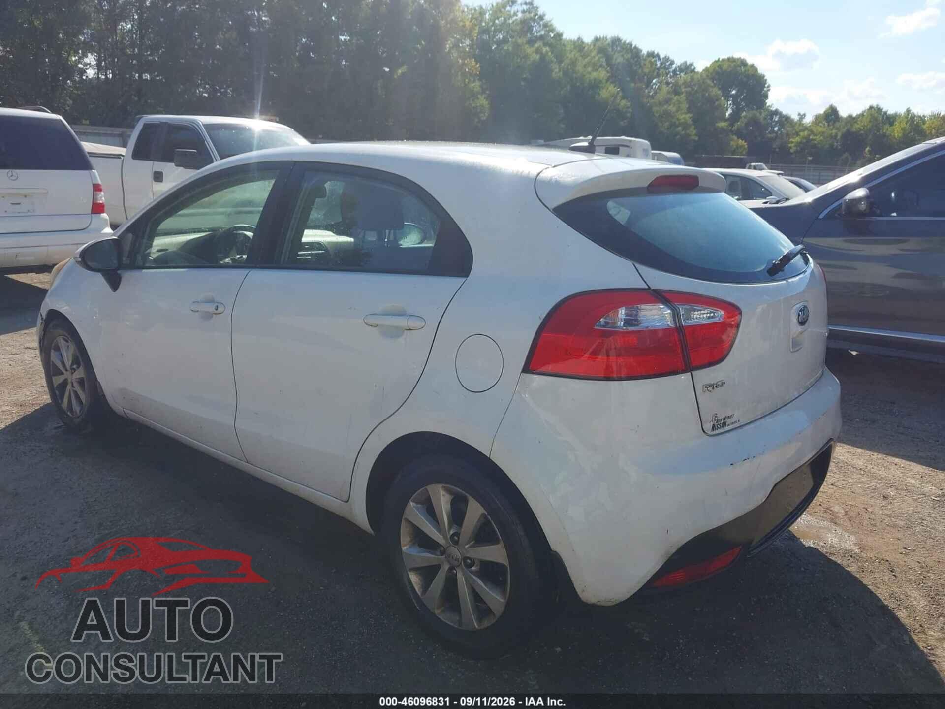 KIA RIO 2013 - KNADN5A36D6198656