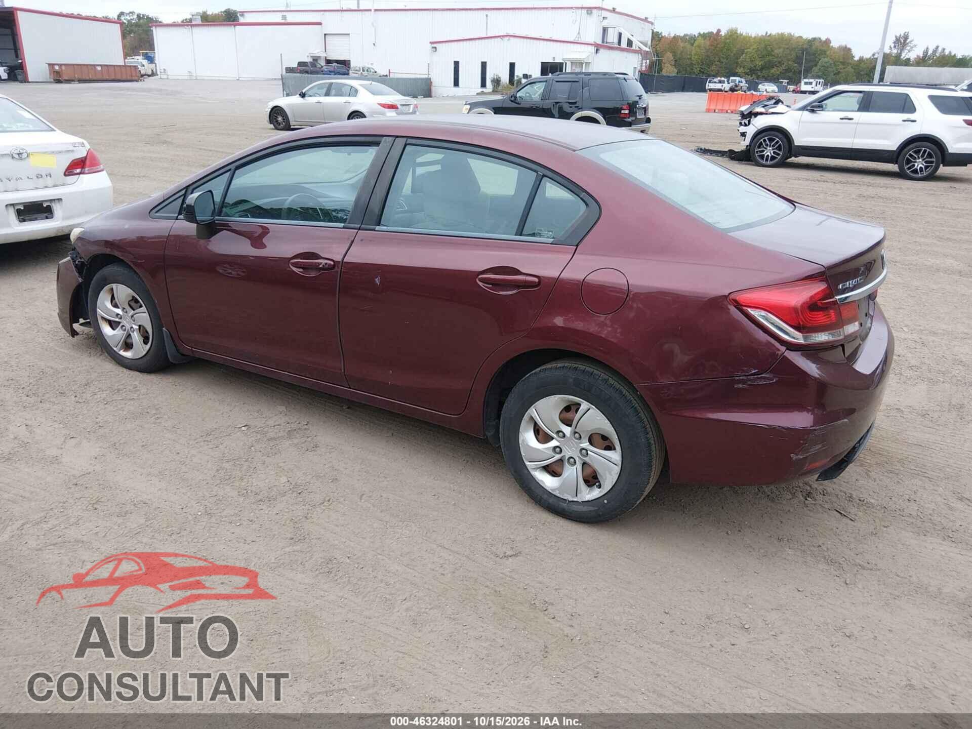 HONDA CIVIC 2015 - 19XFB2F59FE043206