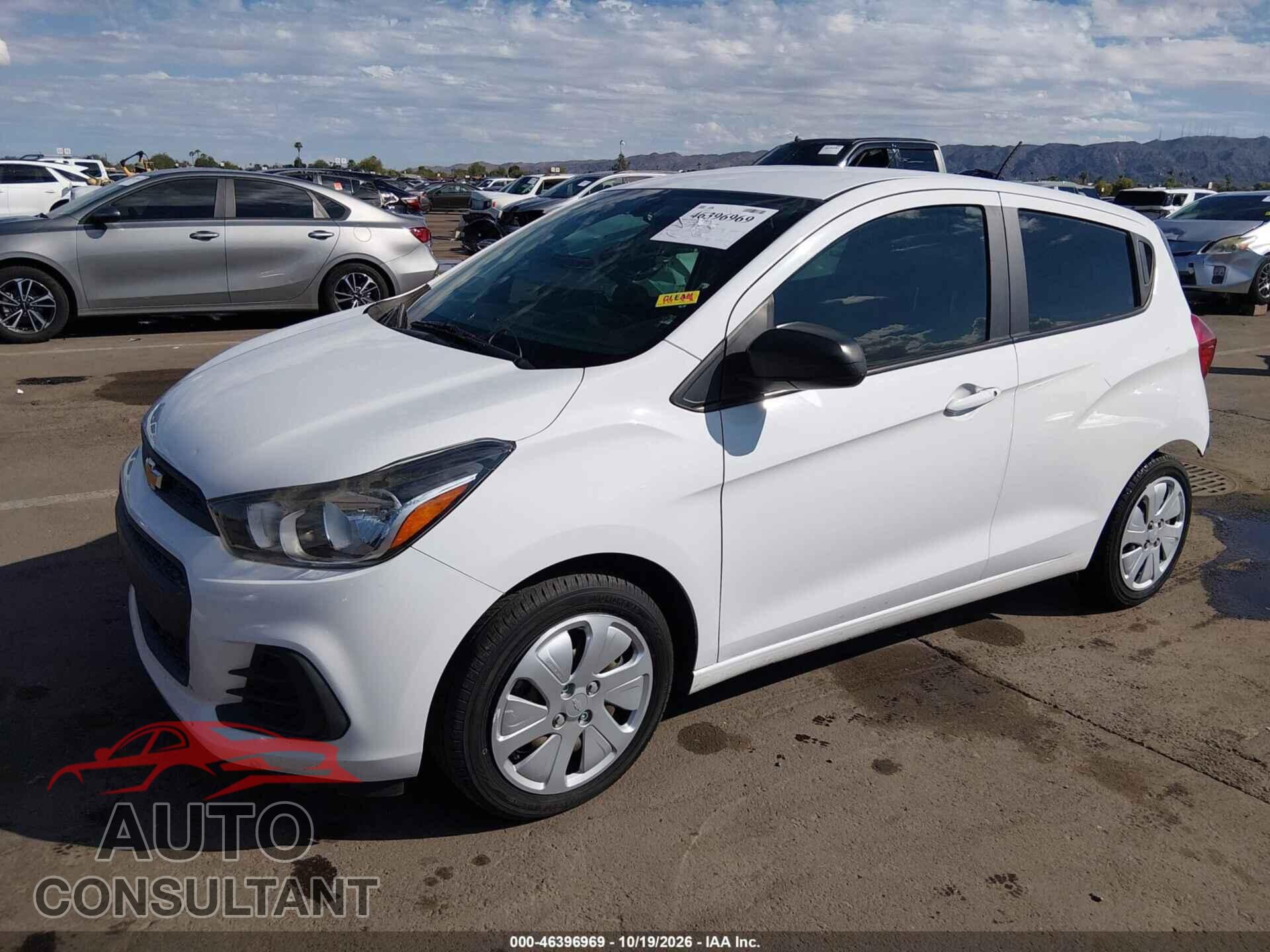 CHEVROLET SPARK 2017 - KL8CA6SA5HC829667