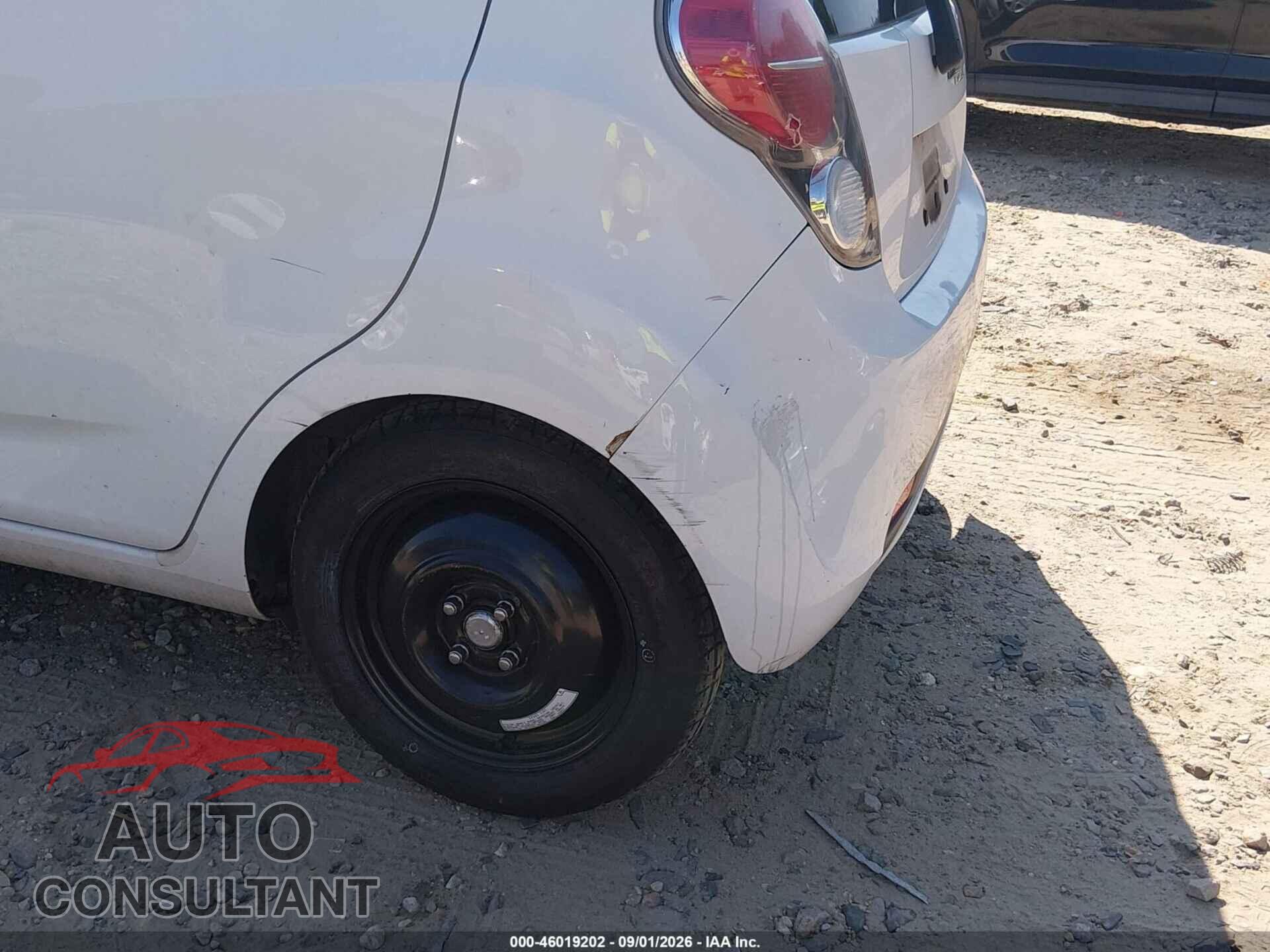 CHEVROLET SPARK 2013 - KL8CB6S93DC547475