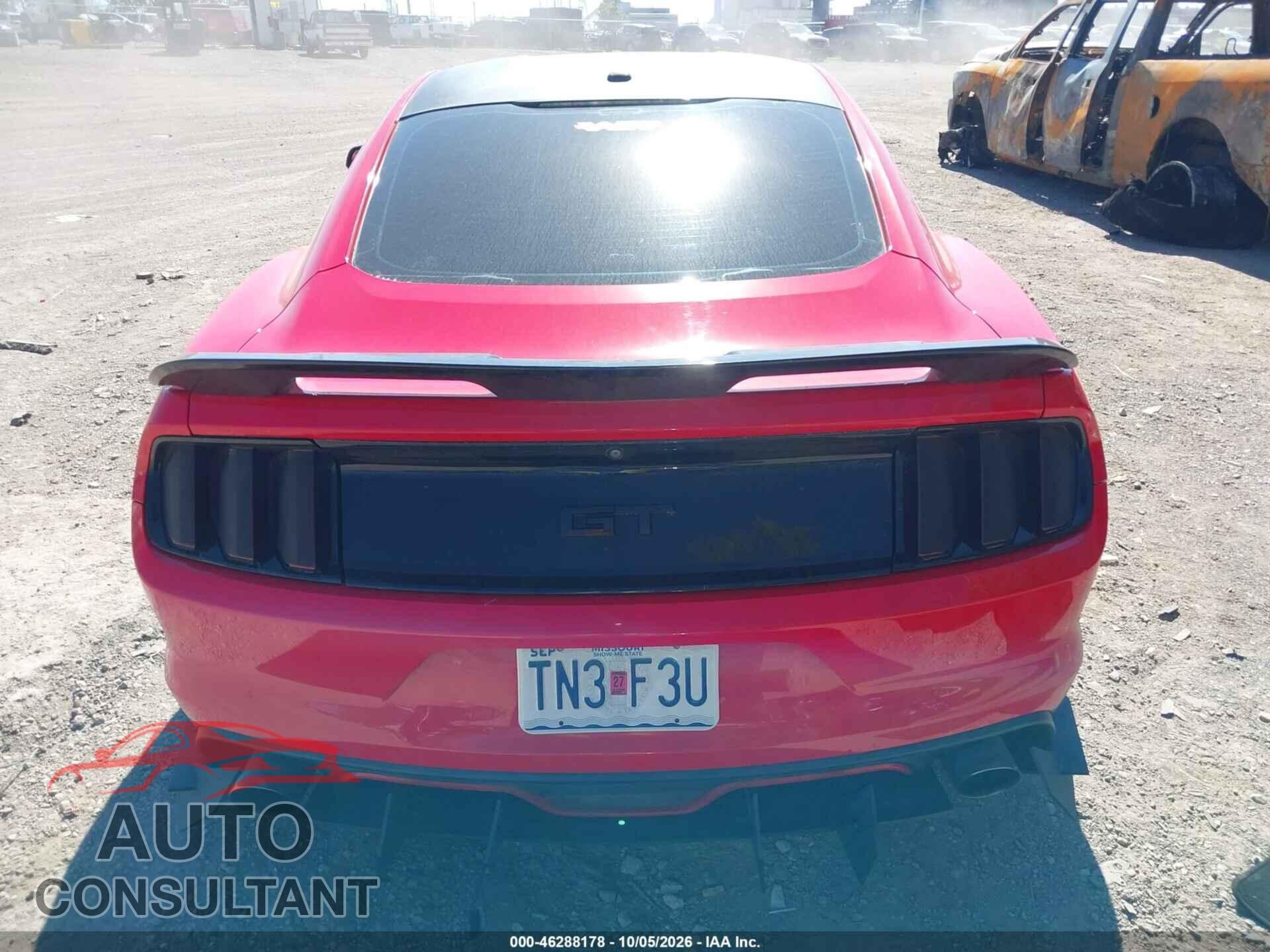 FORD MUSTANG 2015 - 1FA6P8CF3F5407641