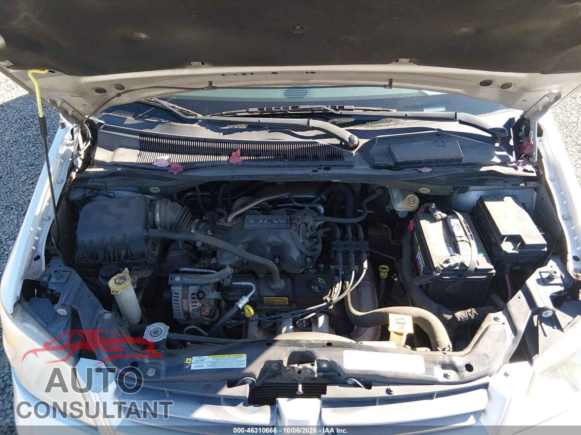DODGE GRAND CARAVAN 2010 - 2D4RN4DE6AR111541