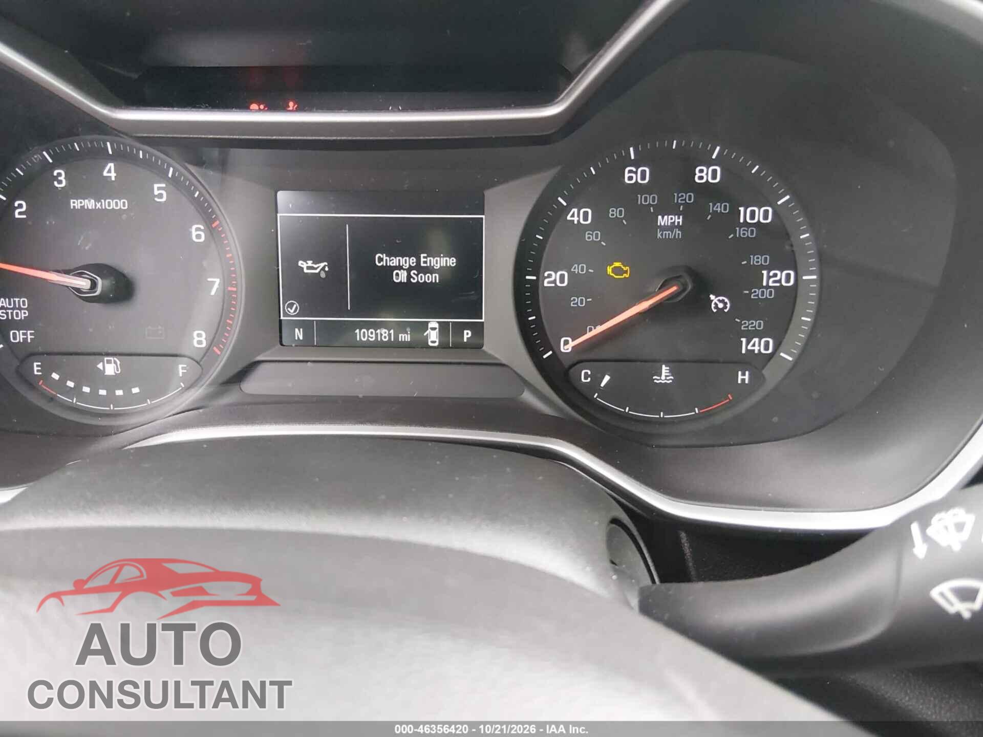 CHEVROLET TRAILBLAZER 2021 - KL79MMS27MB173068