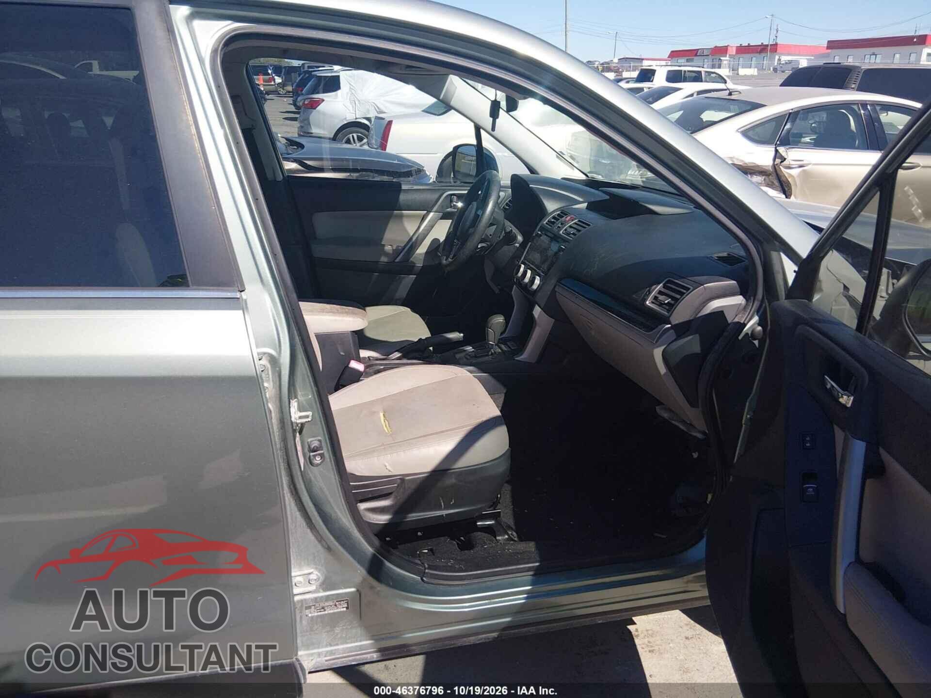 SUBARU FORESTER 2017 - JF2SJAJCXHH469809