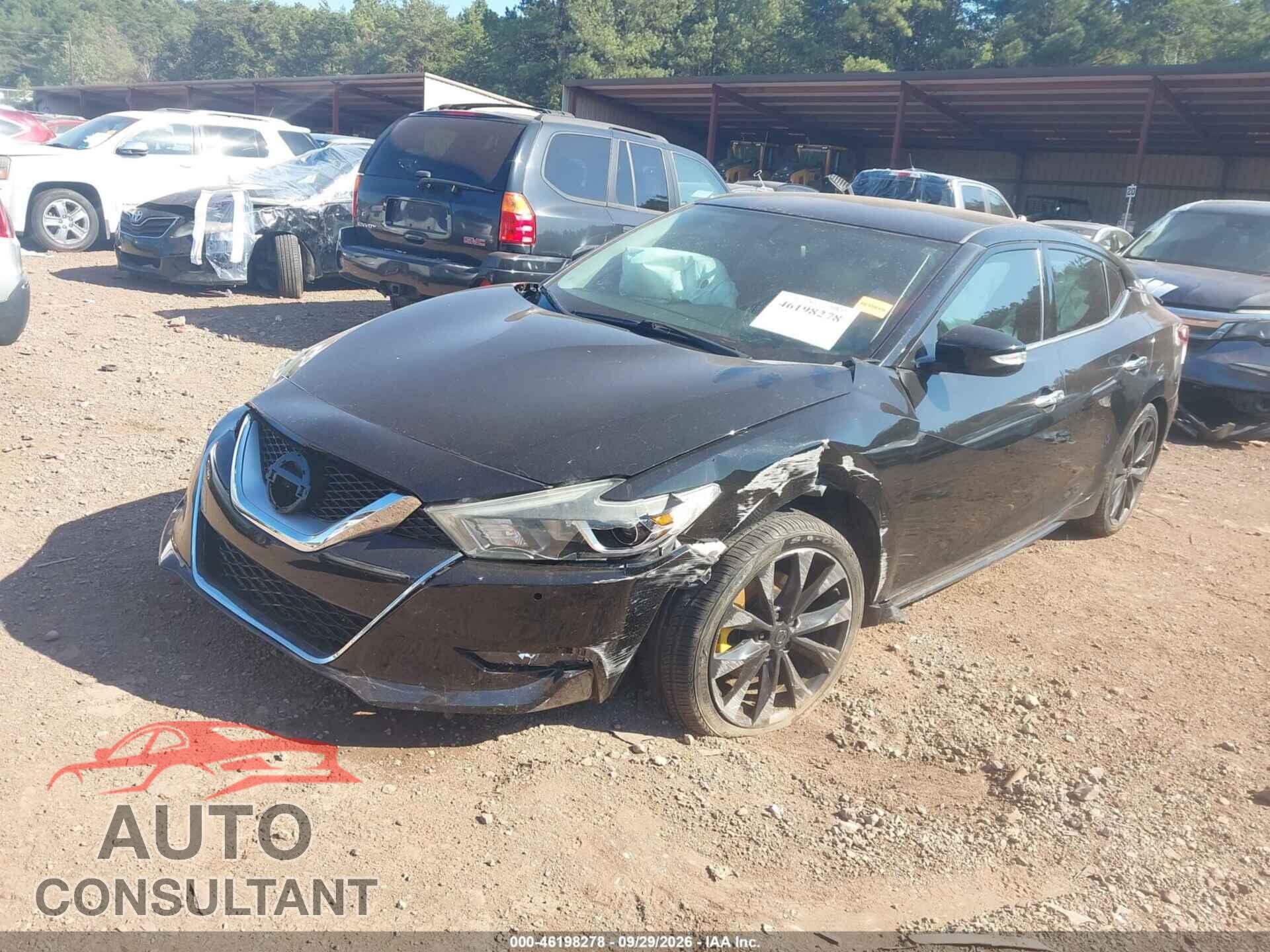 NISSAN MAXIMA 2017 - 1N4AA6AP1HC364508
