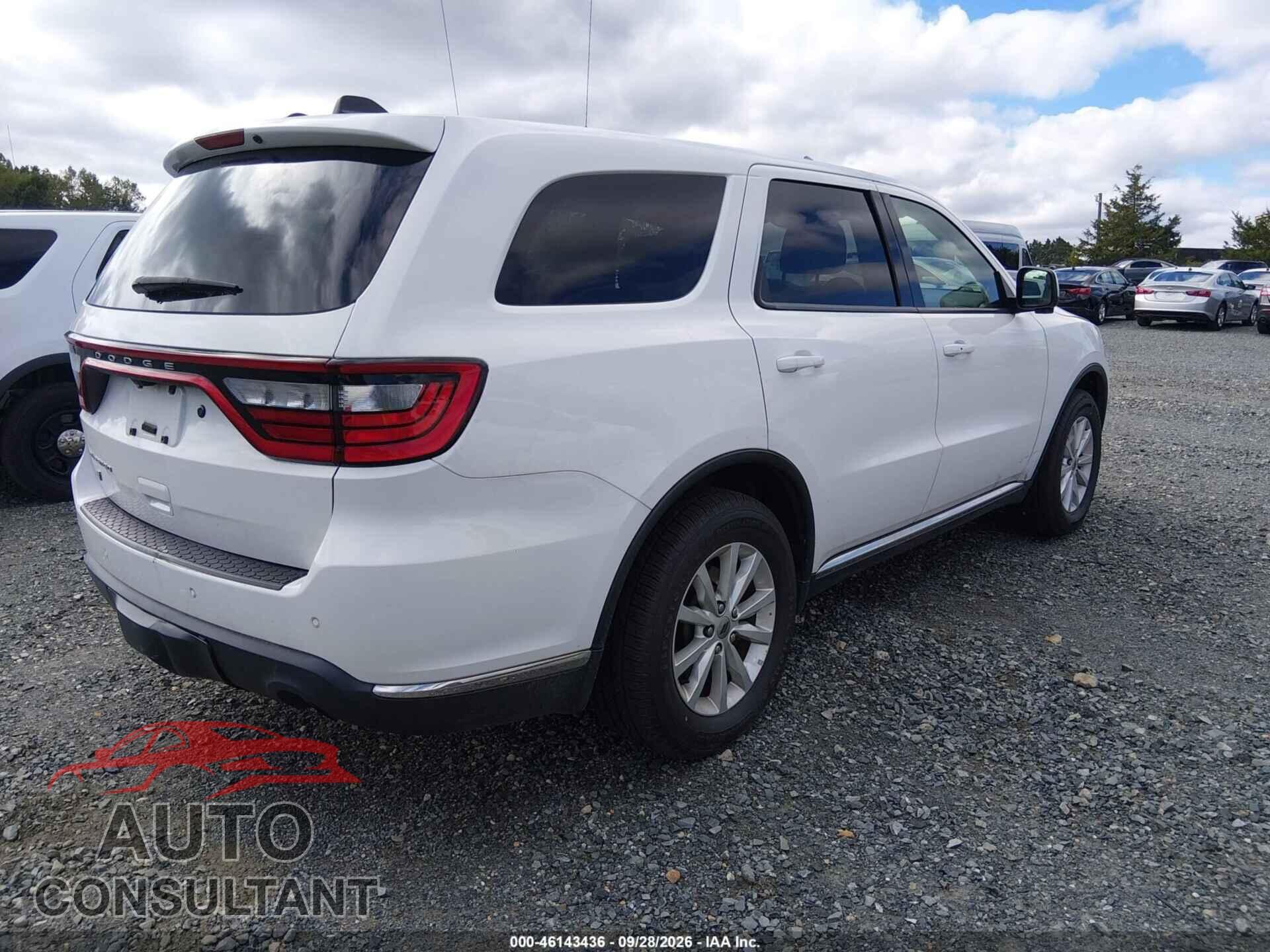 DODGE DURANGO 2020 - 1C4RDJFG5LC431667