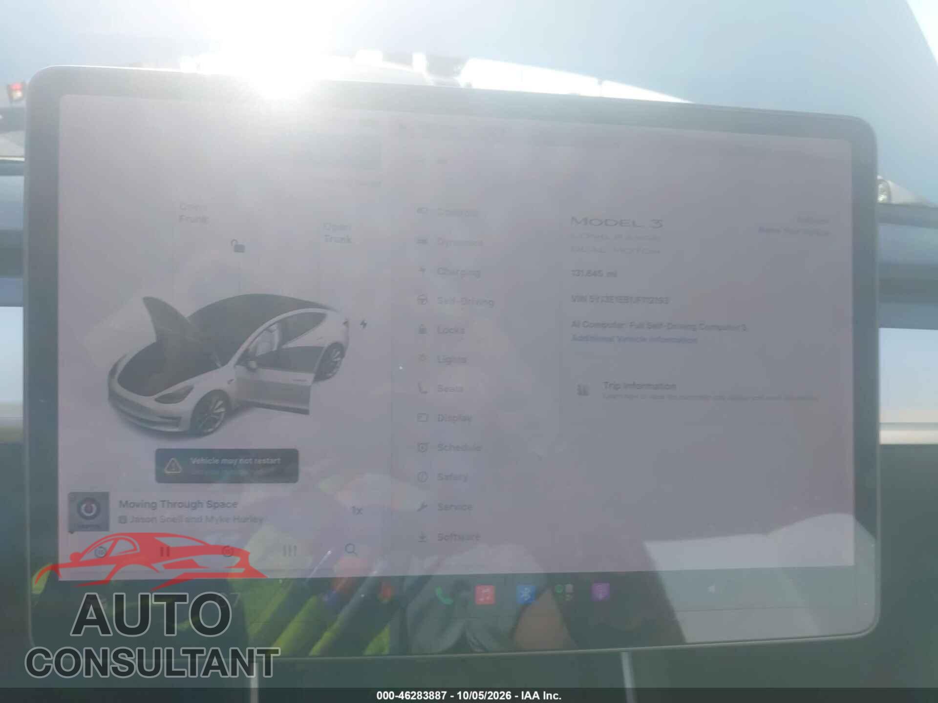 TESLA MODEL 3 2018 - 5YJ3E1EB1JF112193