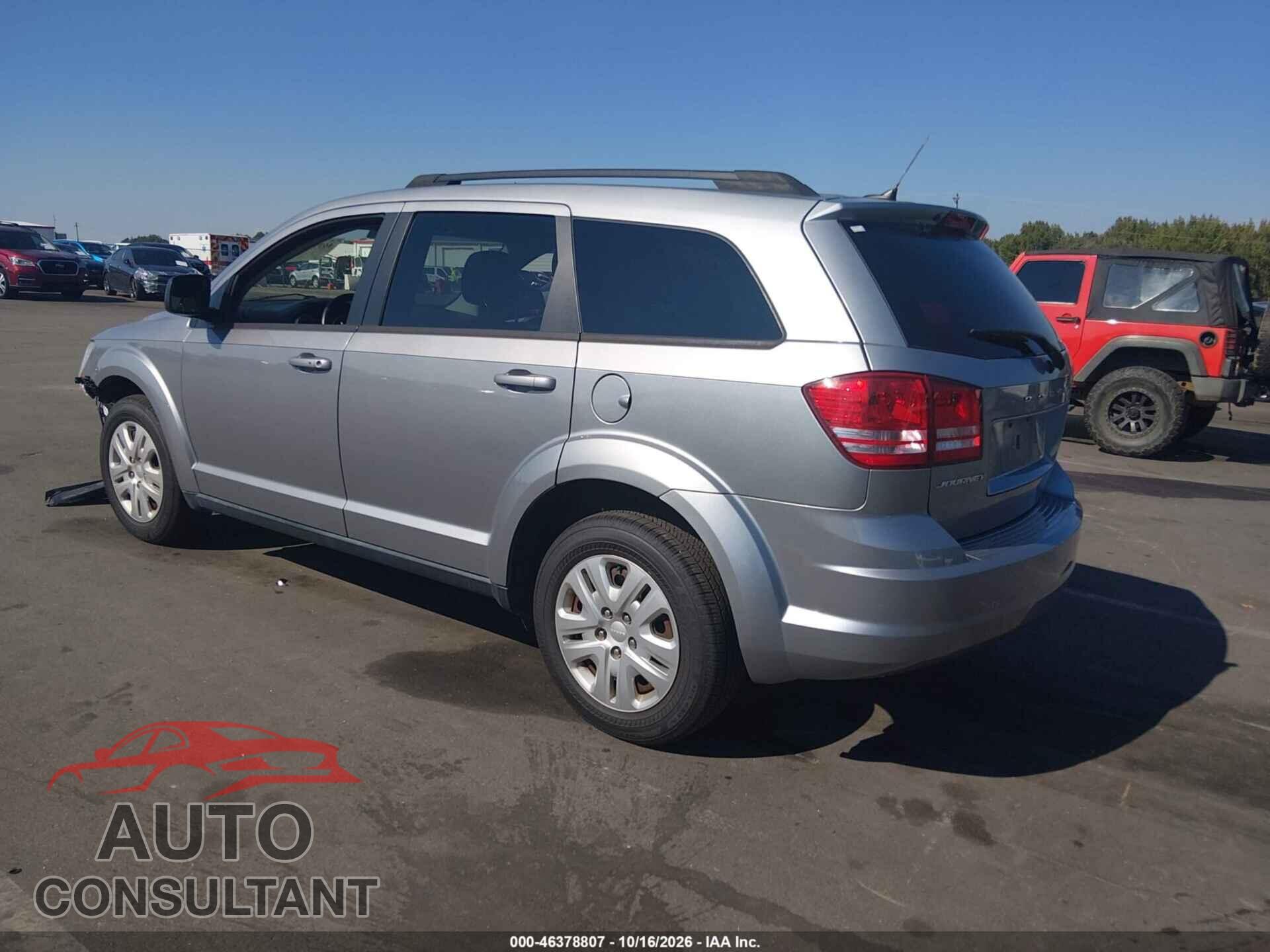 DODGE JOURNEY 2017 - 3C4PDCAB5HT516020