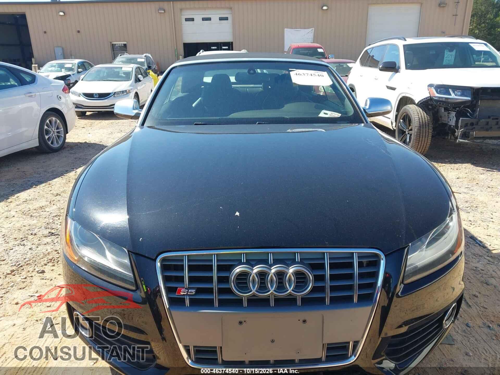 AUDI S5 2011 - WAUCGAFH0BN009912