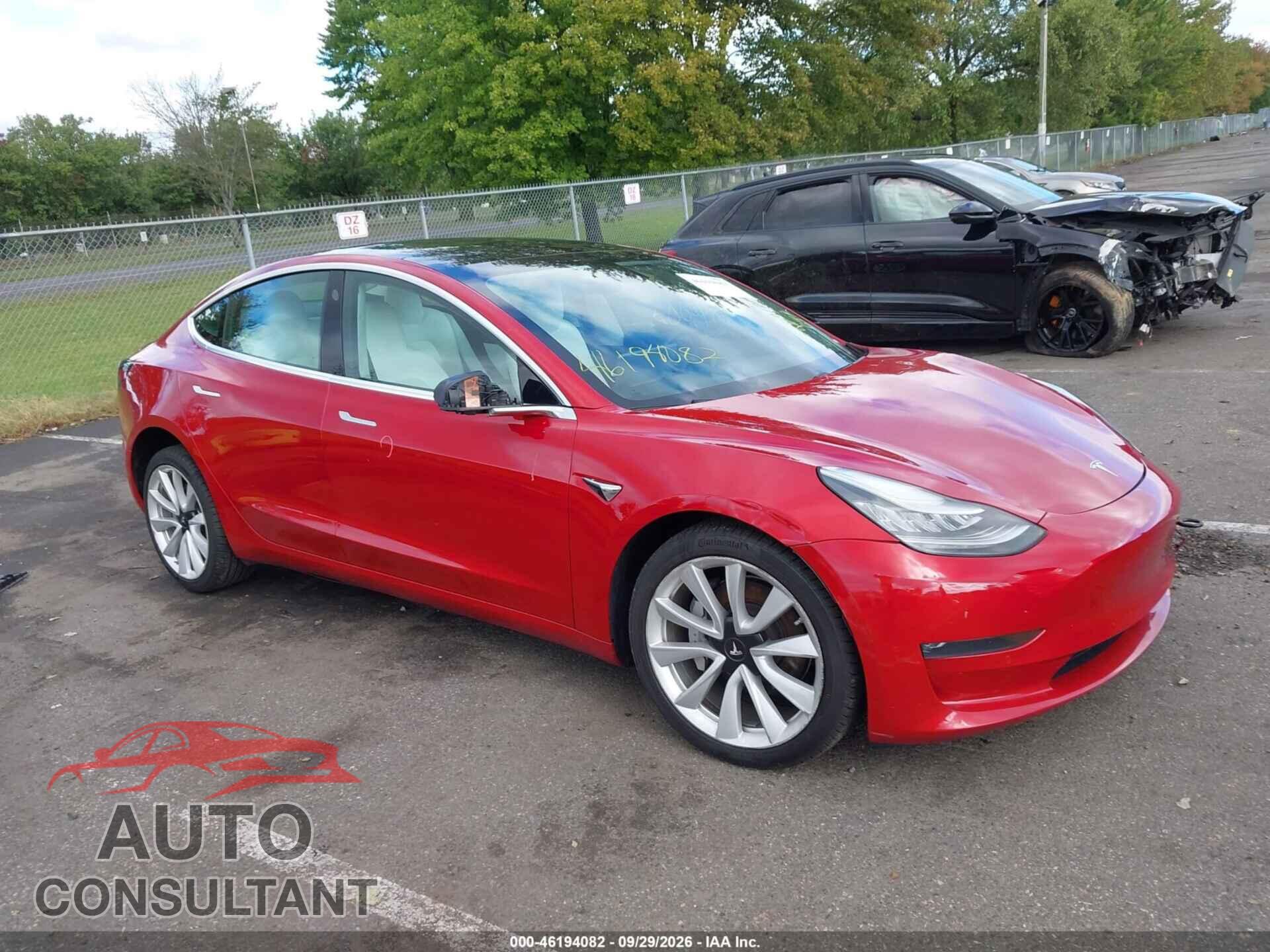 TESLA MODEL 3 2020 - 5YJ3E1EB9LF601153