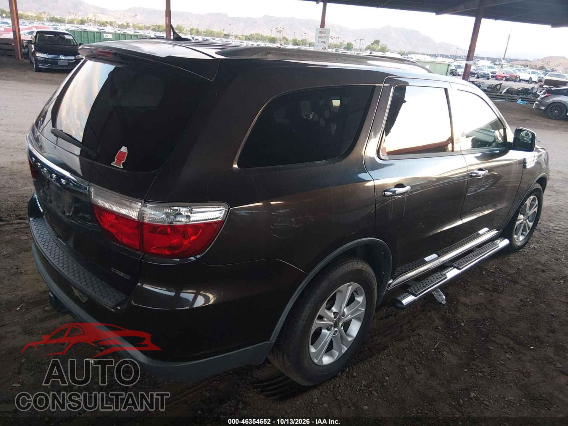 DODGE DURANGO 2012 - 1C4RDHDG5CC260026