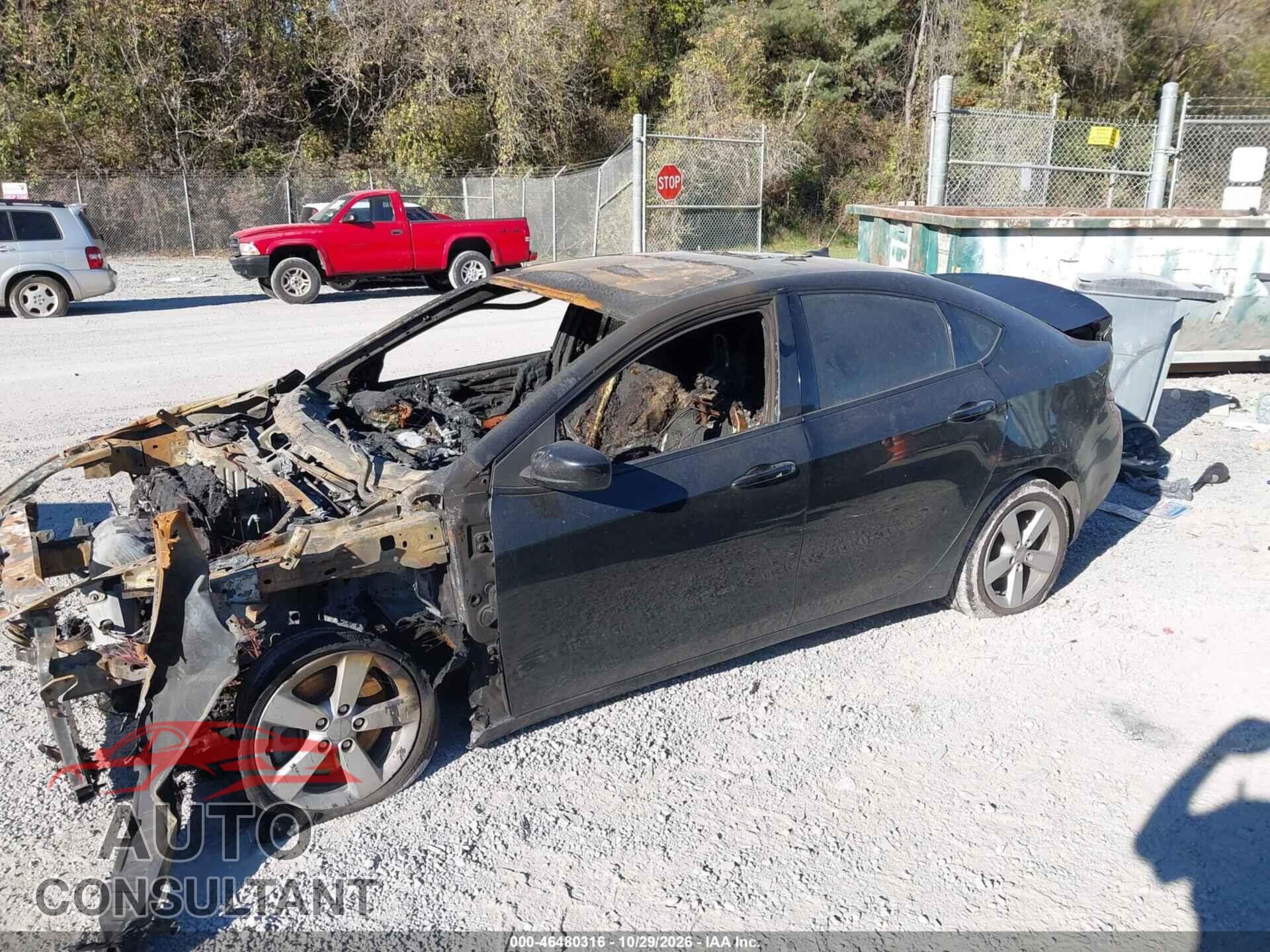 DODGE DART 2015 - 1C3CDFBB7FD275437