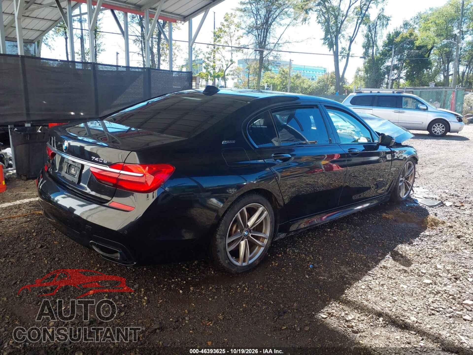 BMW 740E 2017 - WBA7J2C38HG497781