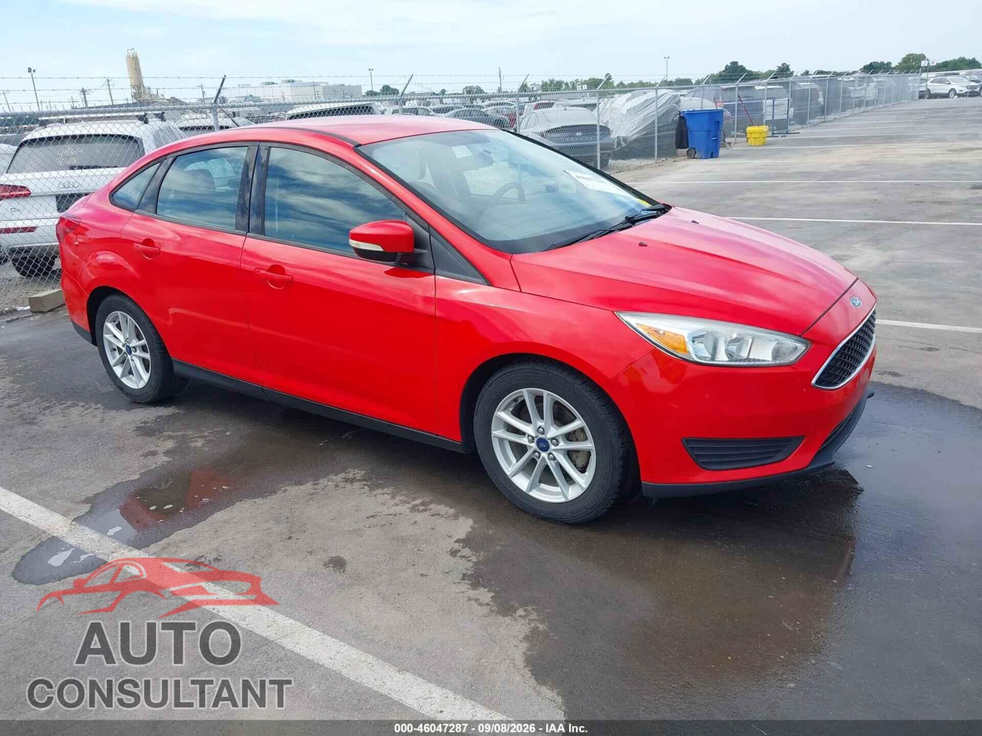 FORD FOCUS 2017 - 1FADP3F21HL256297