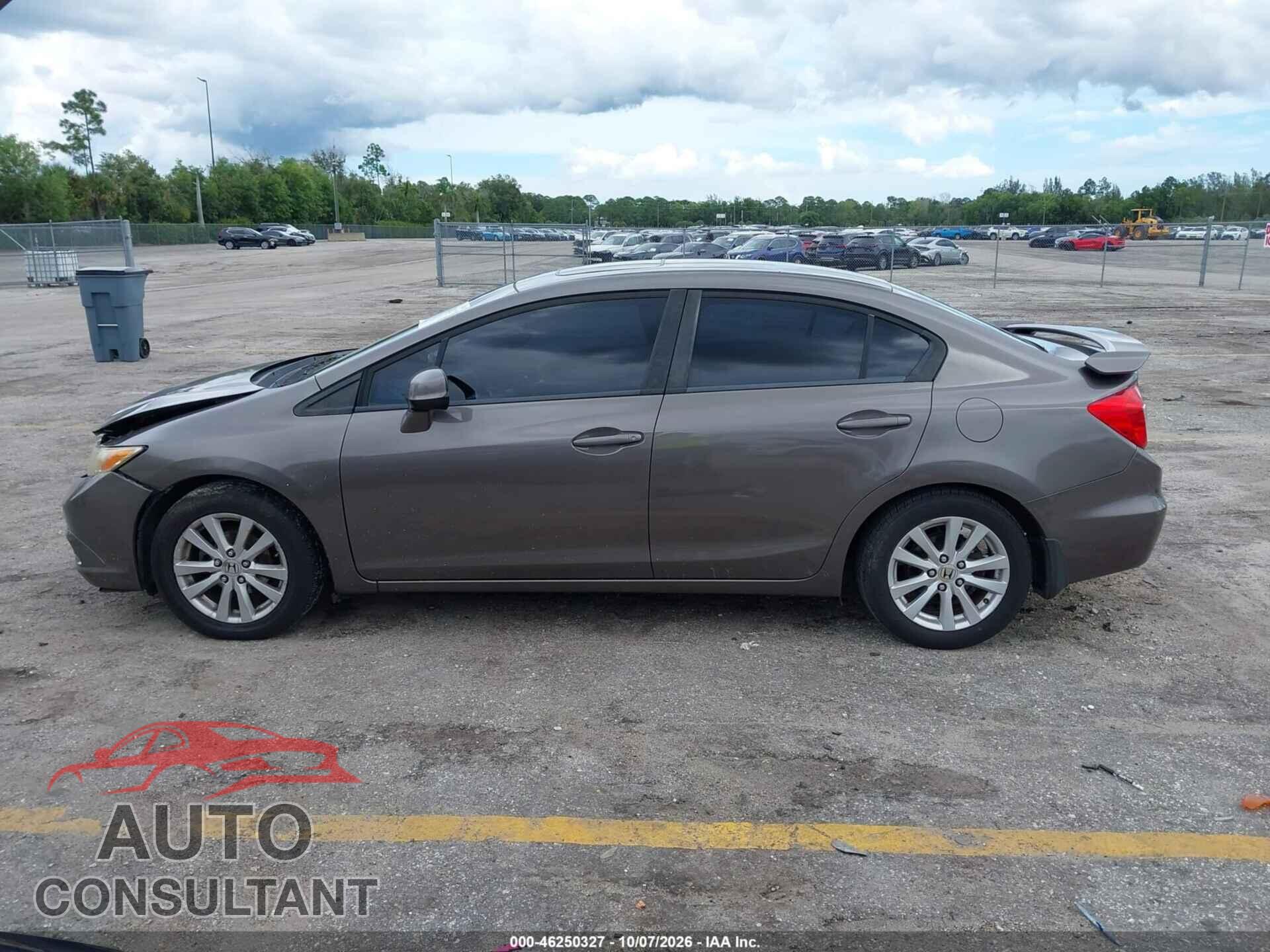 HONDA CIVIC 2012 - 2HGFB2F82CH534986